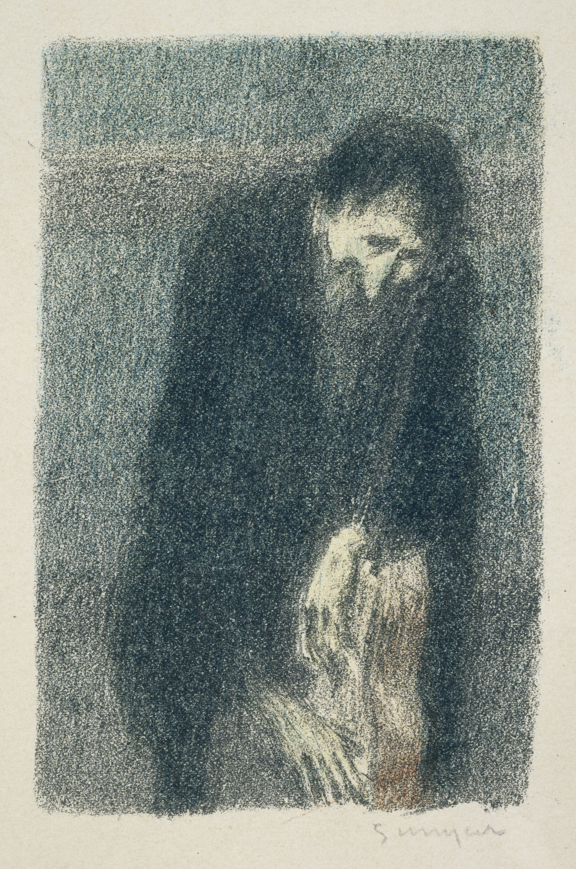 image for: Joaquim Sunyer - Guitarrista (Les soliloques du pauvre) - 1897