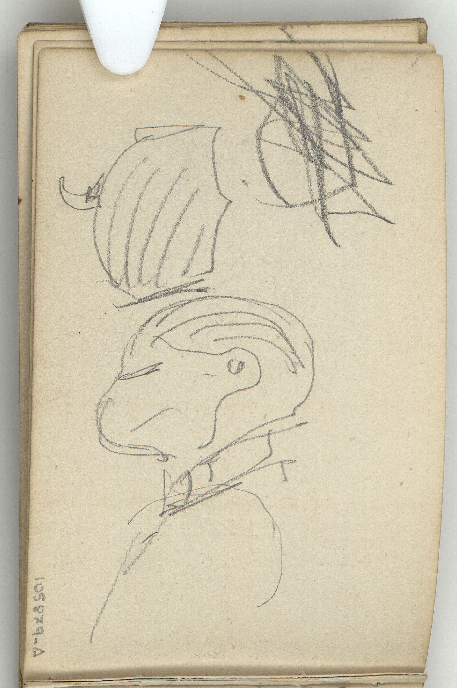 image for: Marià Fortuny - Croquis de bust - Cap a 1873