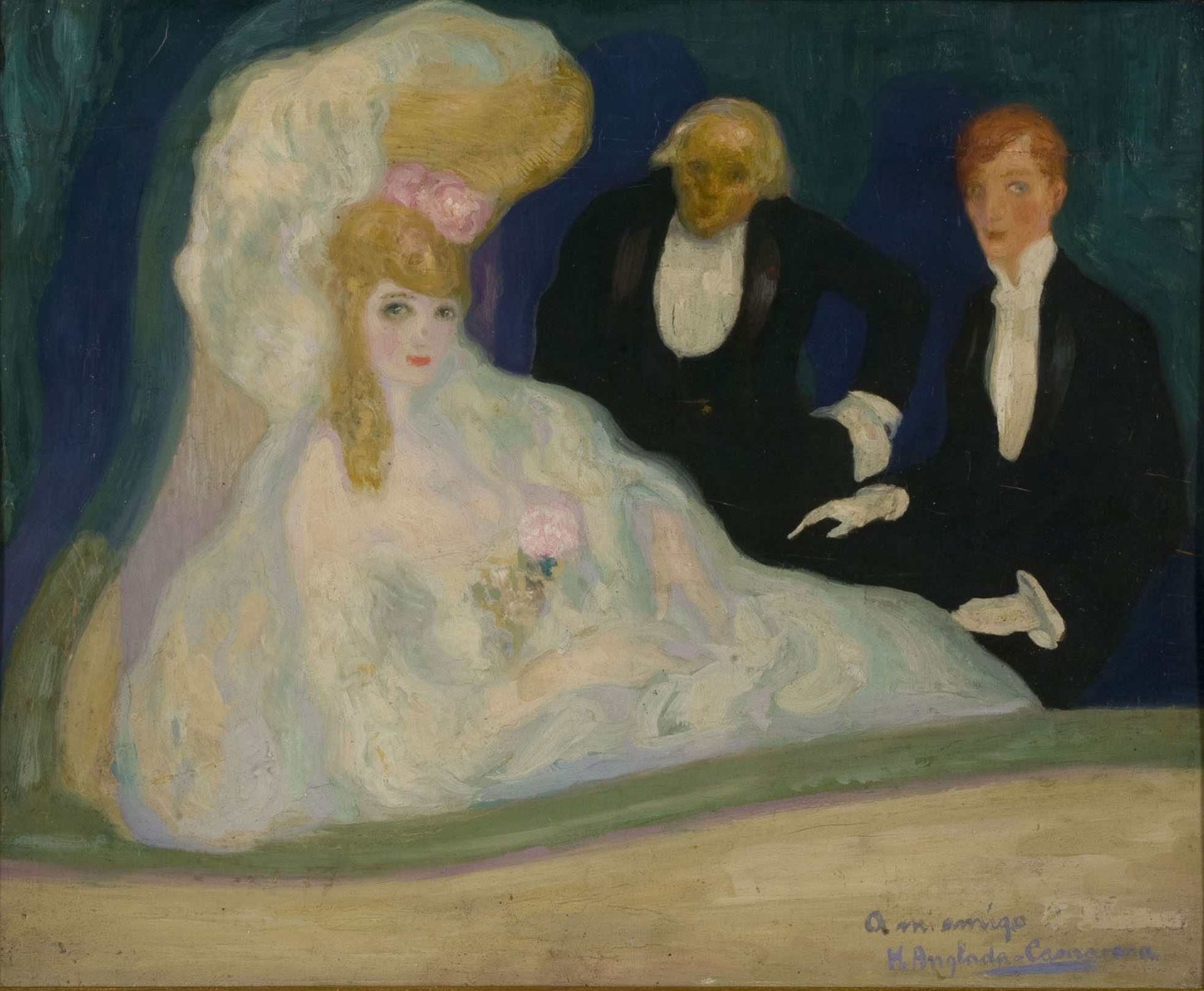 image for: Hermen Anglada Camarasa - La llotja - Cap a 1901-1902