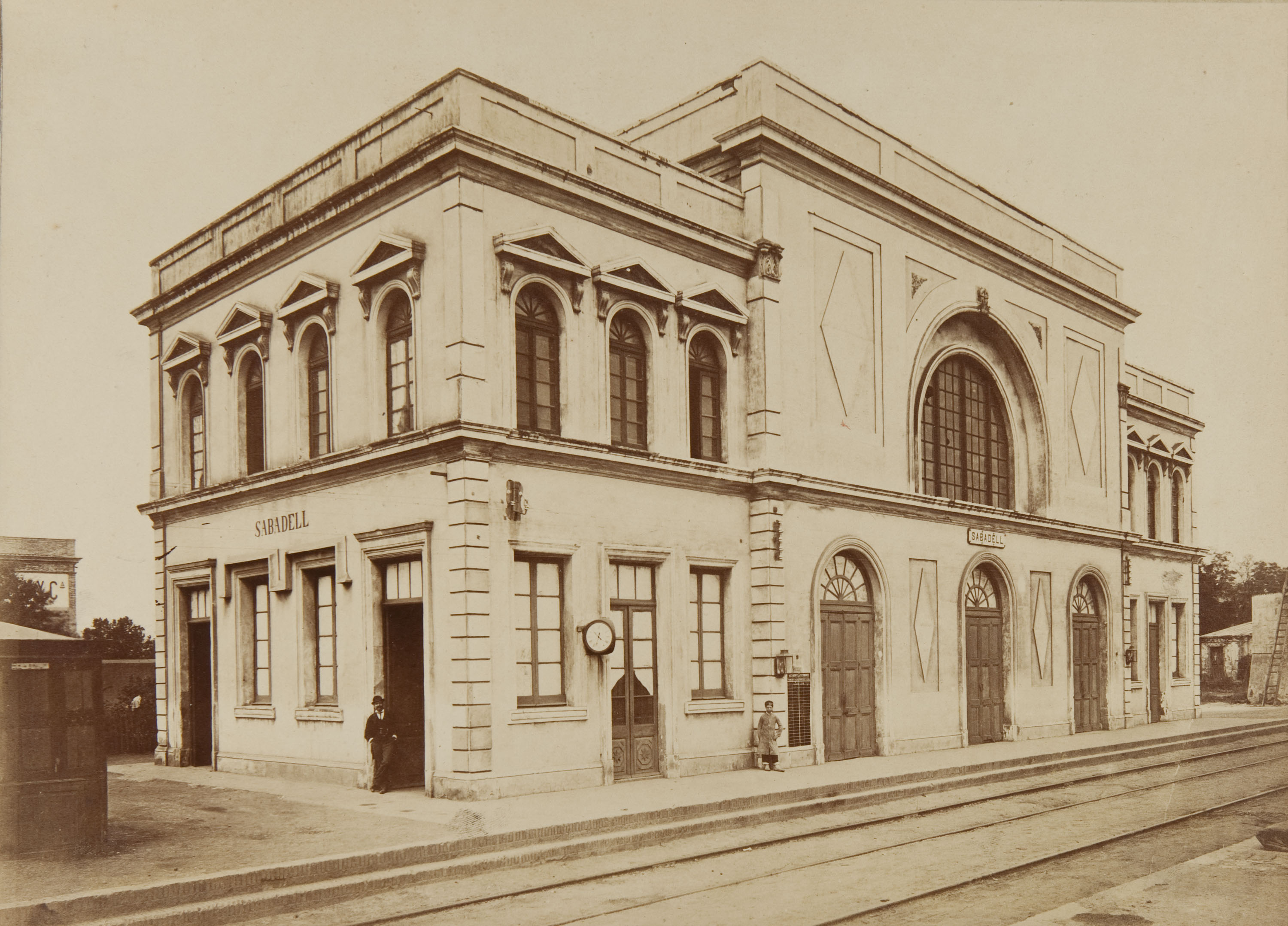image for: Joan Martí  - Estacion del Ferro-carril [de Sabadell] - No datat