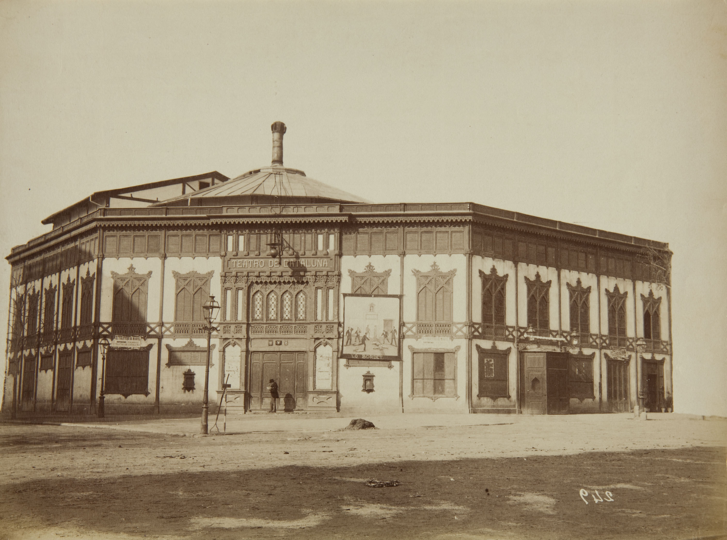 image for: Antoni Esplugas Puig - El Dorado[,] plaza de Cataluña[,] Barna - Cap a 1890