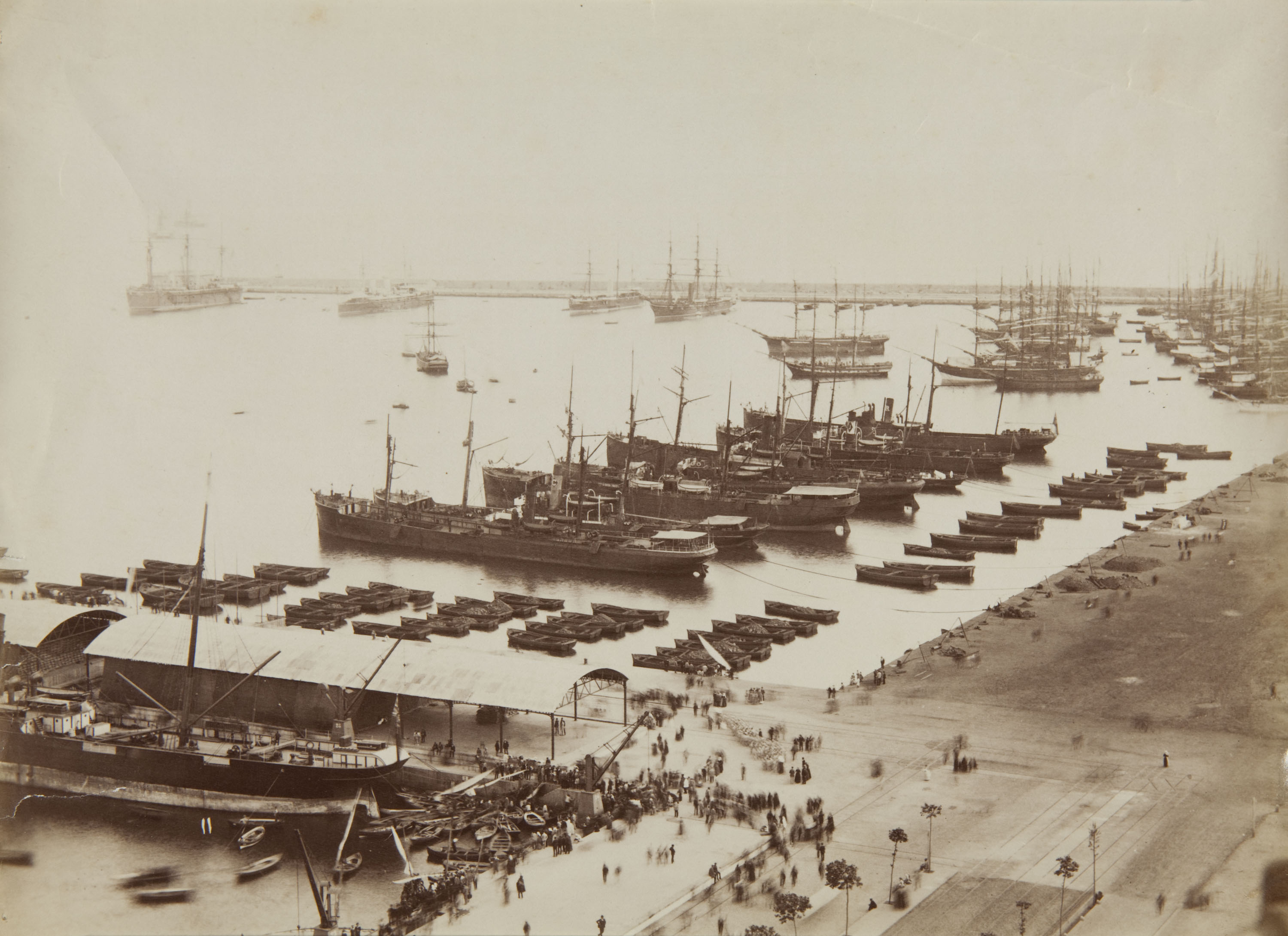 image for: Antoni Esplugas Puig - [Port de Barcelona] - Cap a 1890