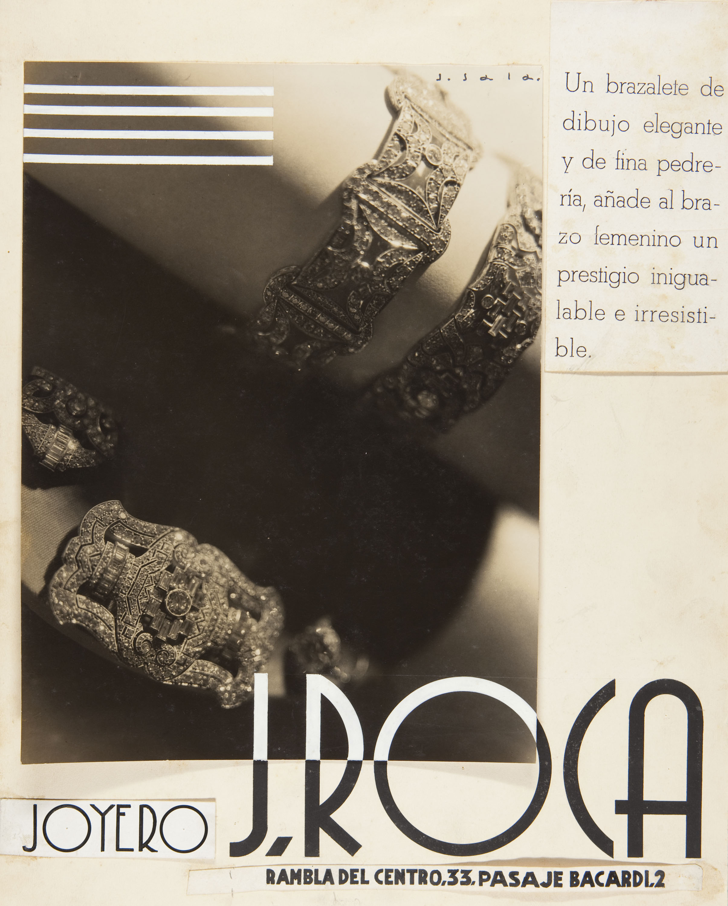 image for: Josep Sala Campàs - Fotografia publicitària per a Joieria Roca - No datat