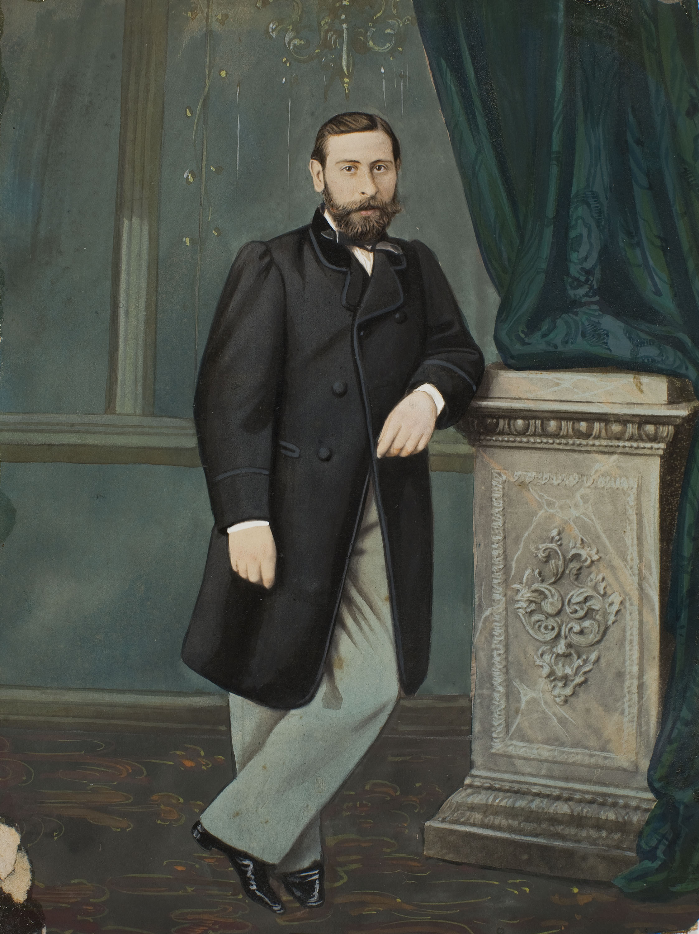 image for: Napoleón. Establecimiento de daguerrotipo y fotografía. Barcelona - Retrat d'home - 1863