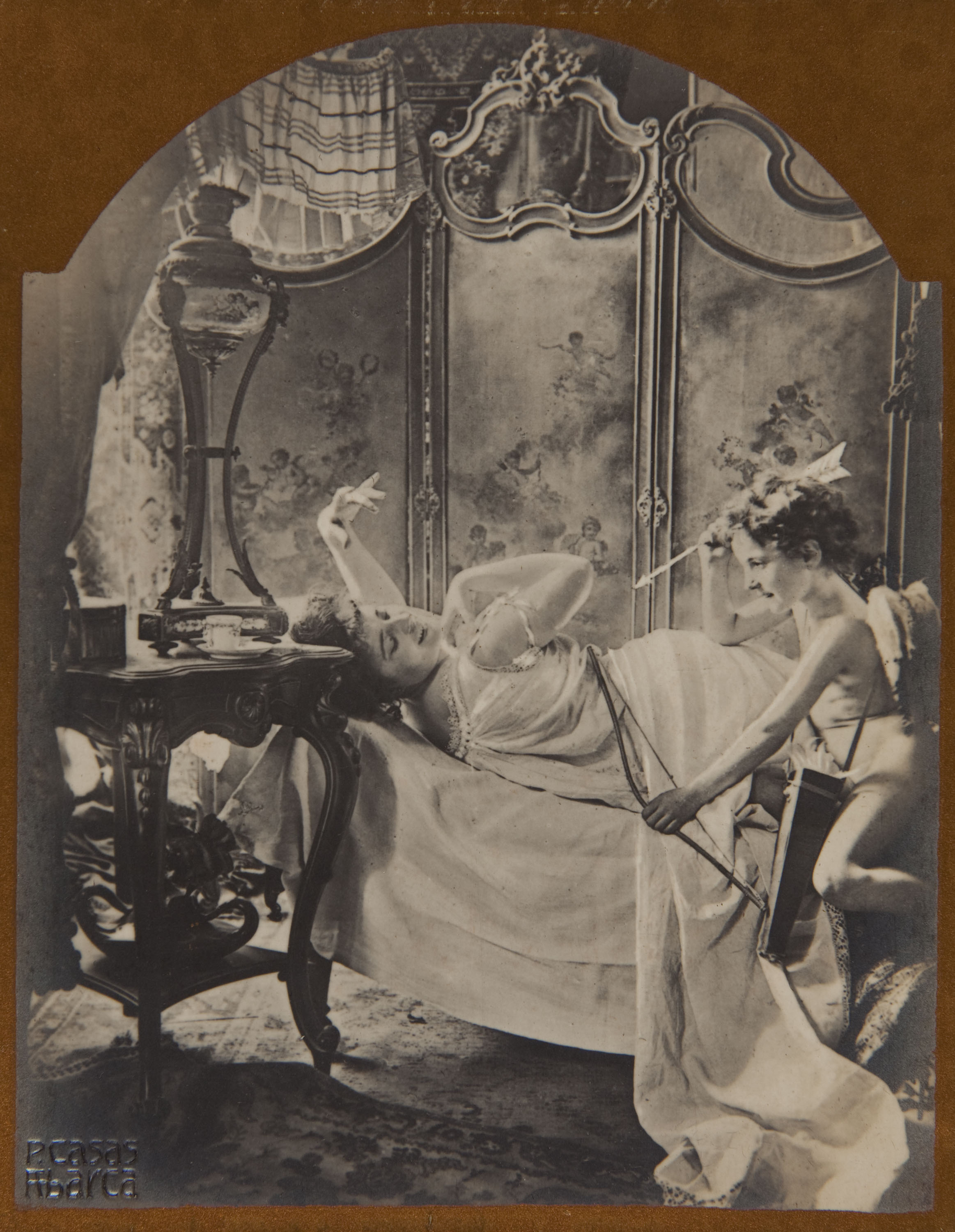 image for: Pere Casas Abarca - Sueño de amor - Cap a 1900