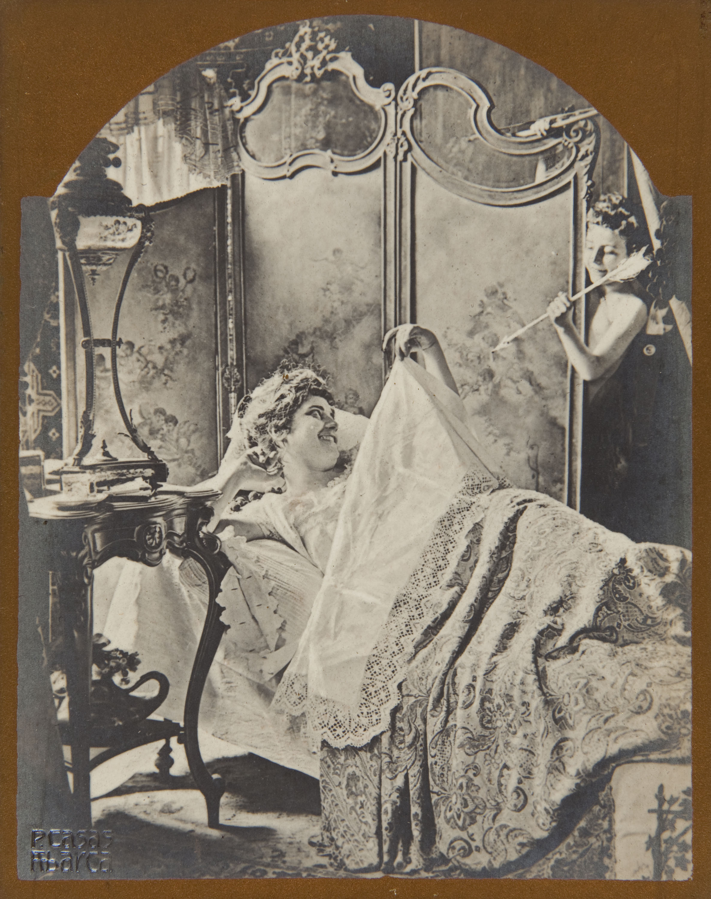 image for: Pere Casas Abarca - Sueño de amor - Cap a 1900