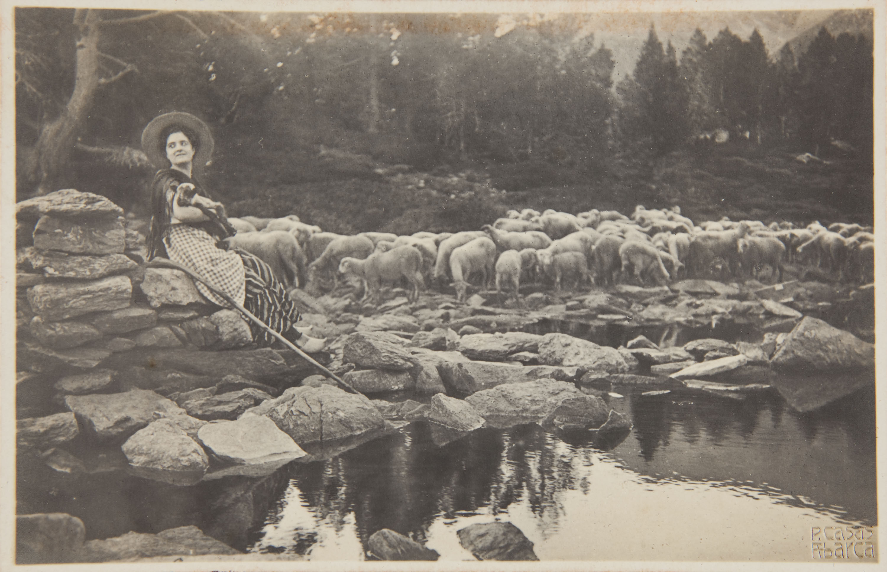 image for: Pere Casas Abarca - Rebaño - Cap a 1900
