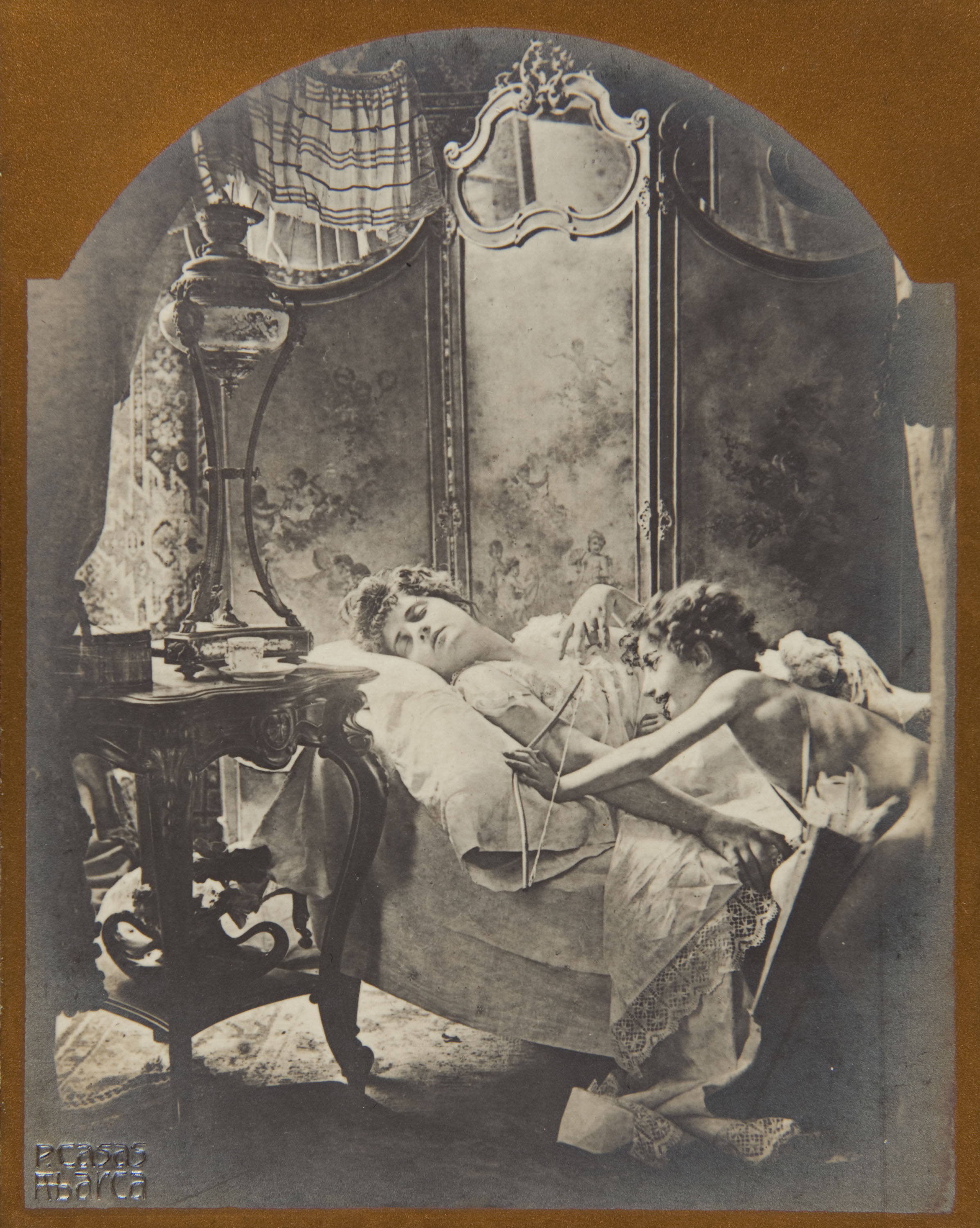 image for: Pere Casas Abarca - Sueño de amor - Cap a 1900