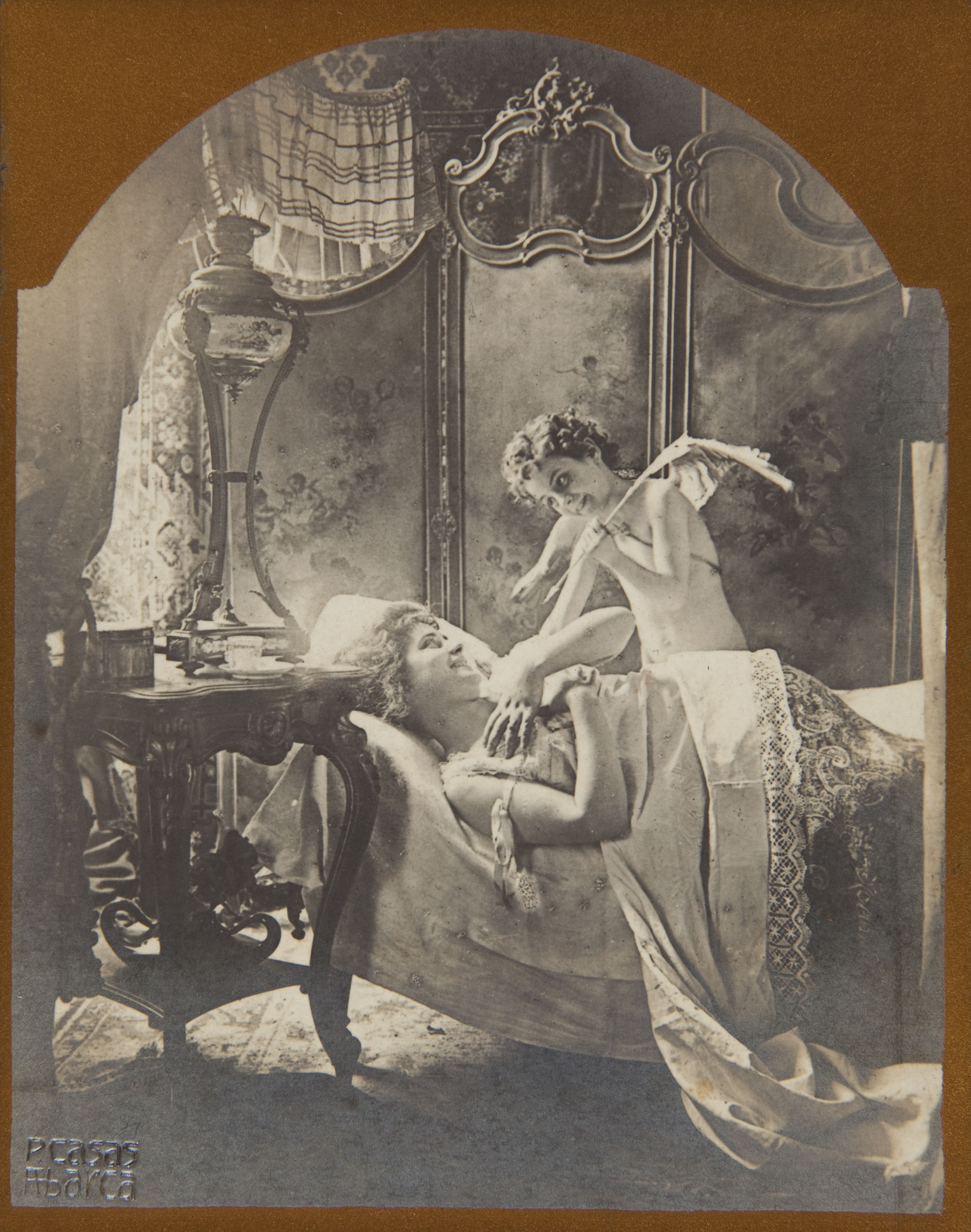 image for: Pere Casas Abarca - Sueño de amor - Cap a 1900