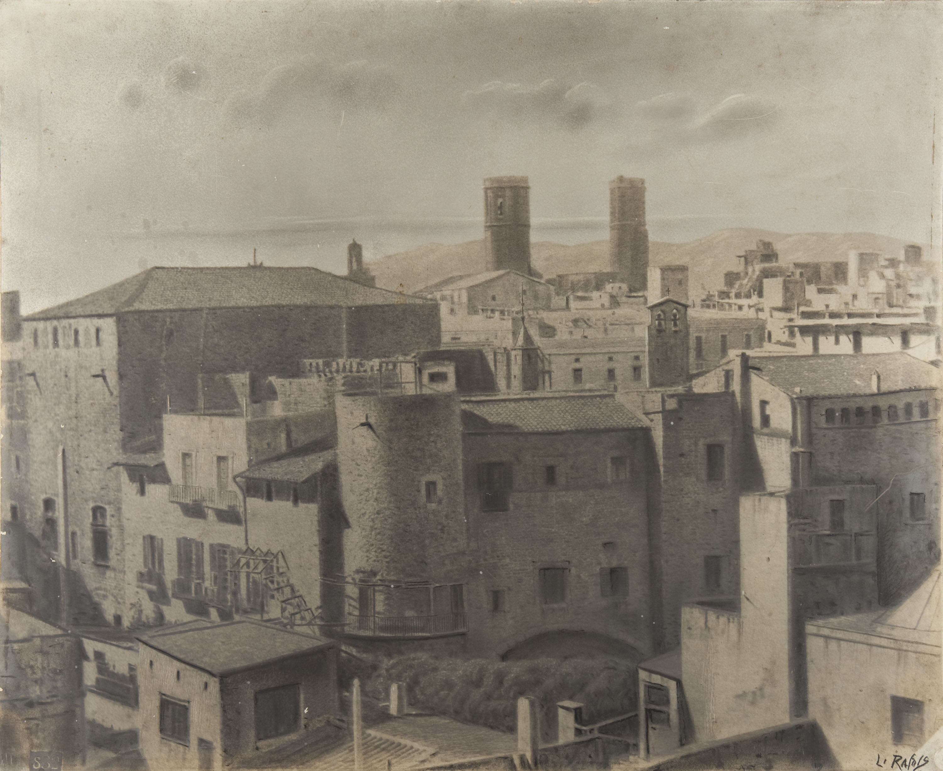 image for: Lluís Ràfols - Sense títol - Cap a 1858