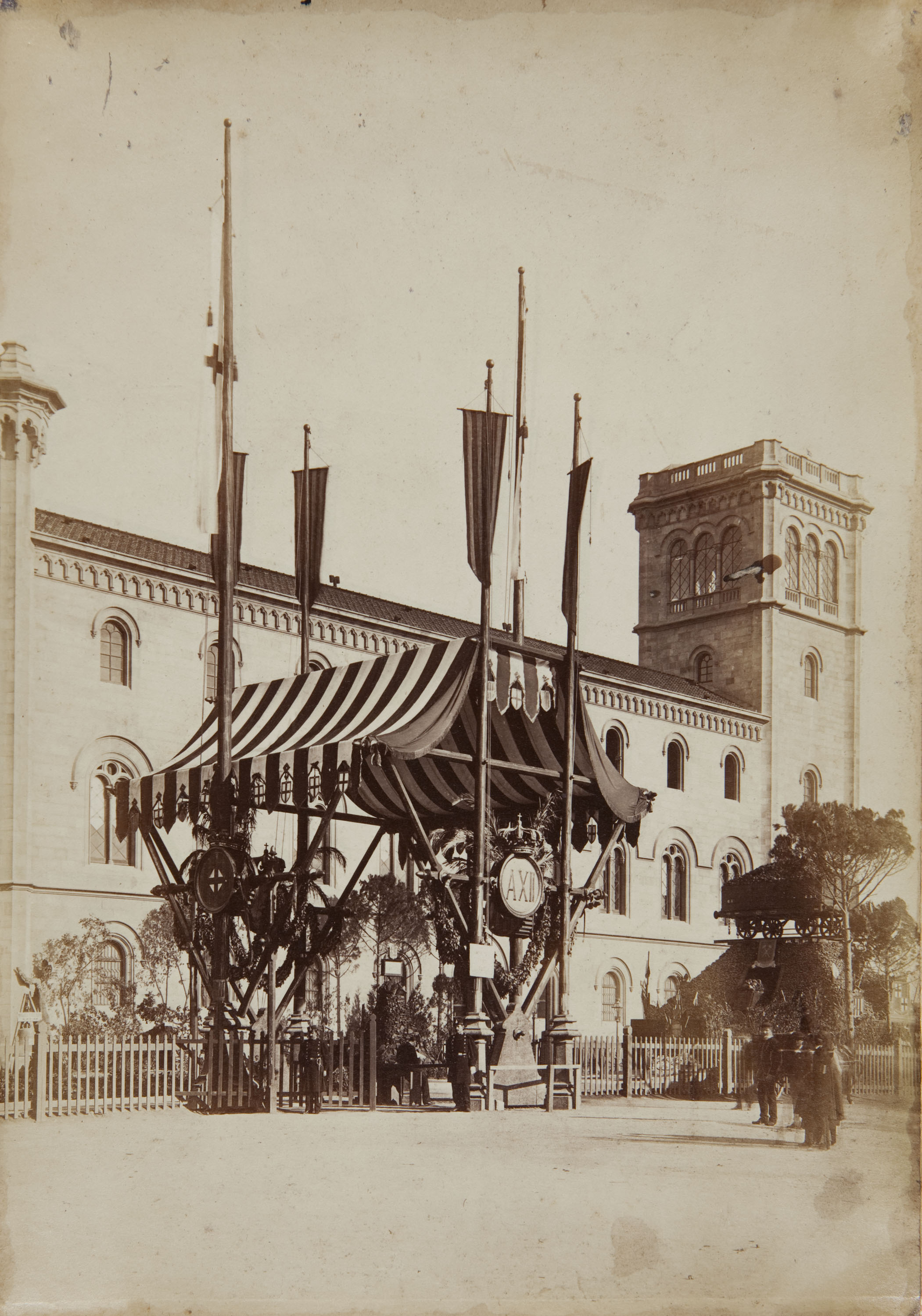 image for: Joan Martí  - Marquesina de Ingreso [de la Universitat de Barcelona] - 1877