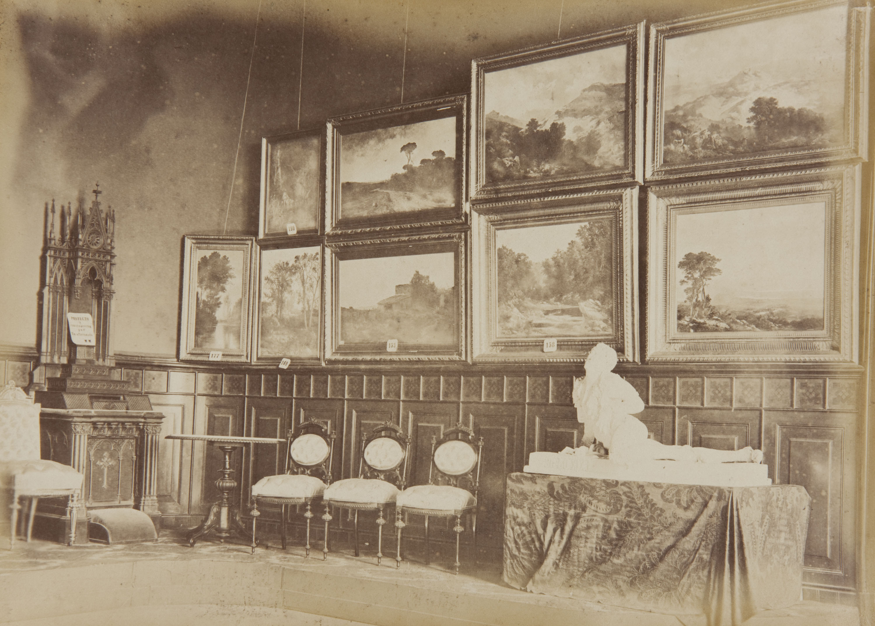 image for: Joan Martí  - Piso principal[,] galeria central anterior [de la Universitat de Barcelona] - 1877