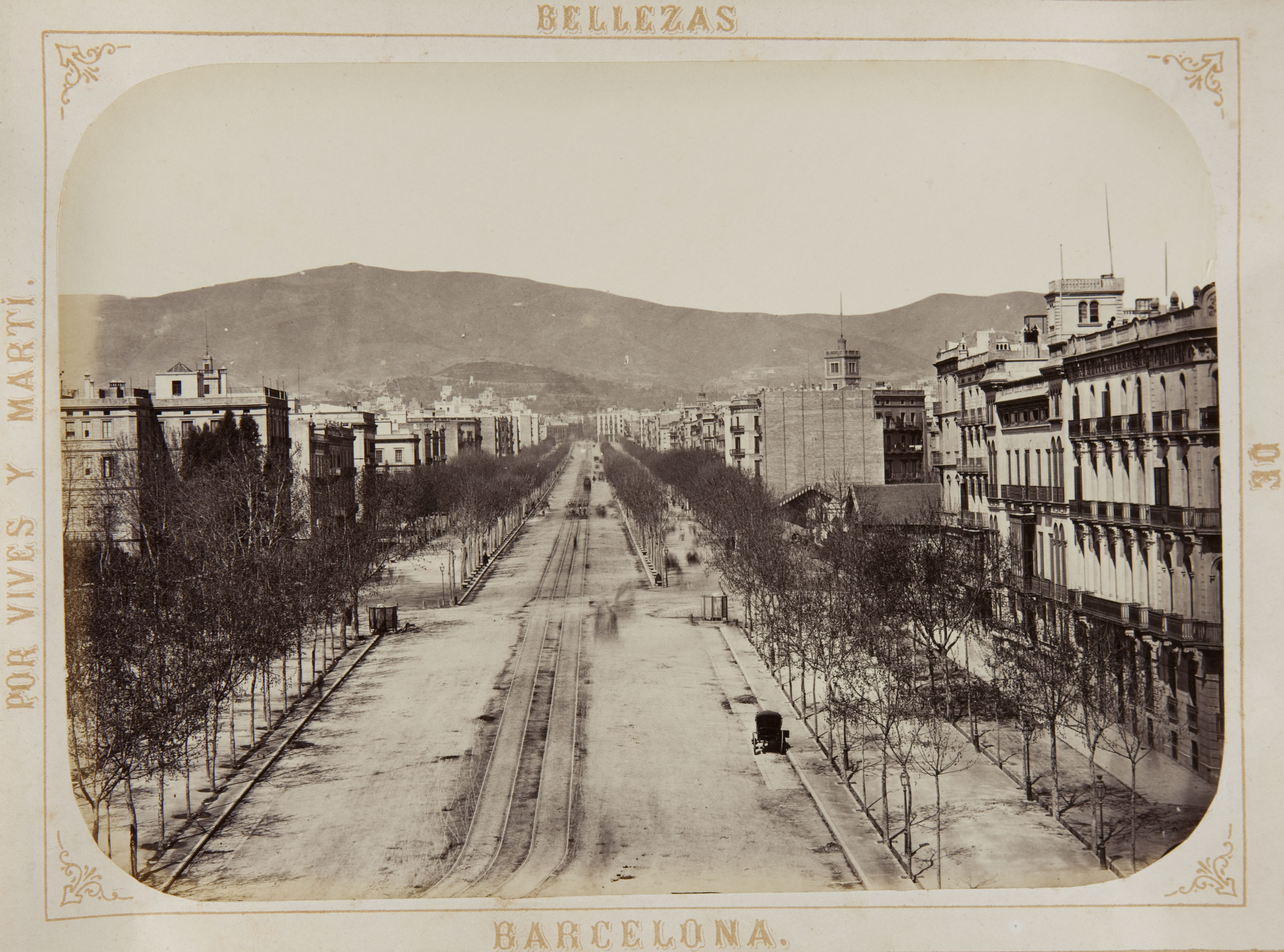 image for: Joan Martí  - Paseo de Gracia - 1874