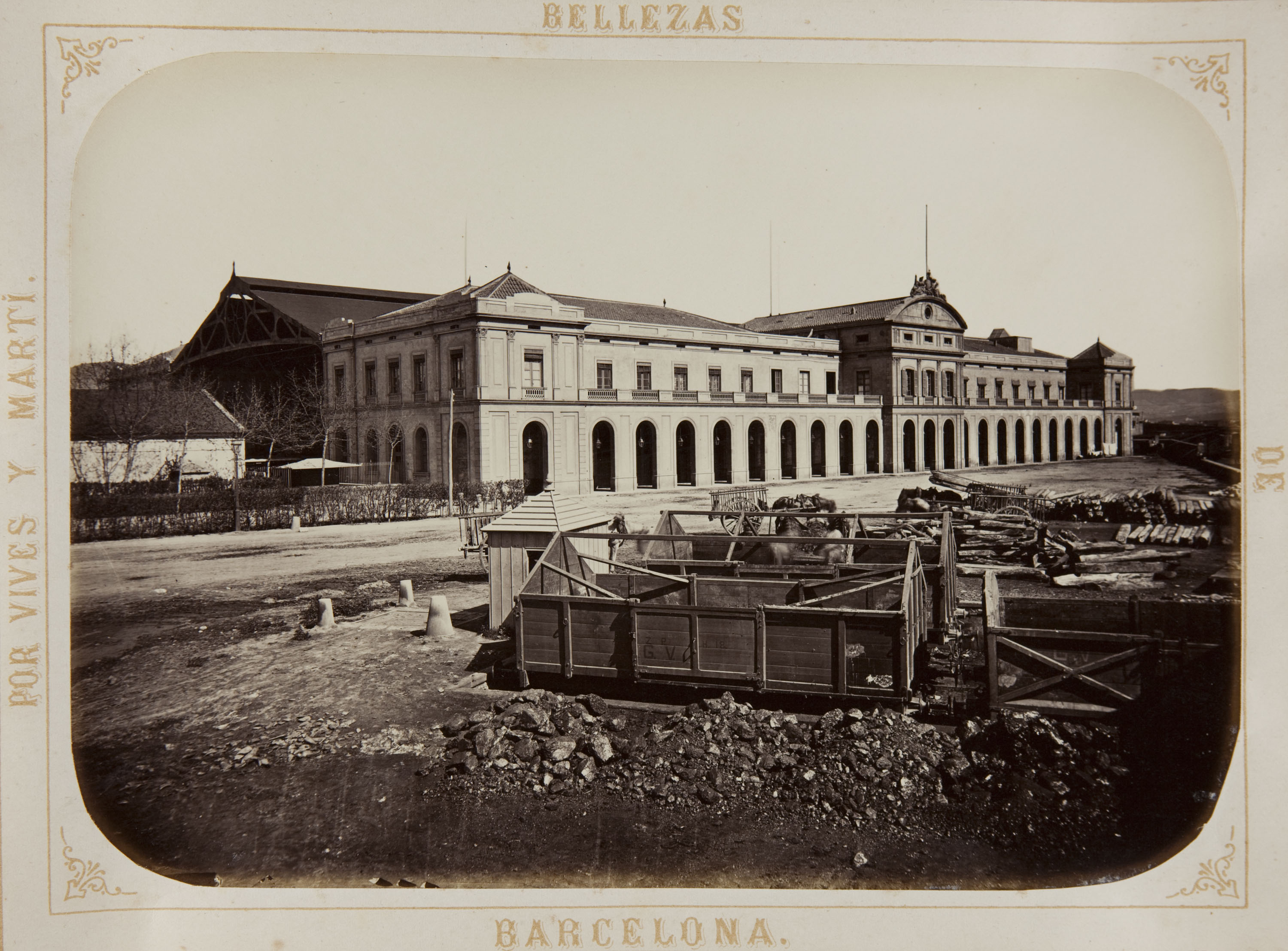 image for: Joan Martí  - Estacion de Zaragoza - 1874