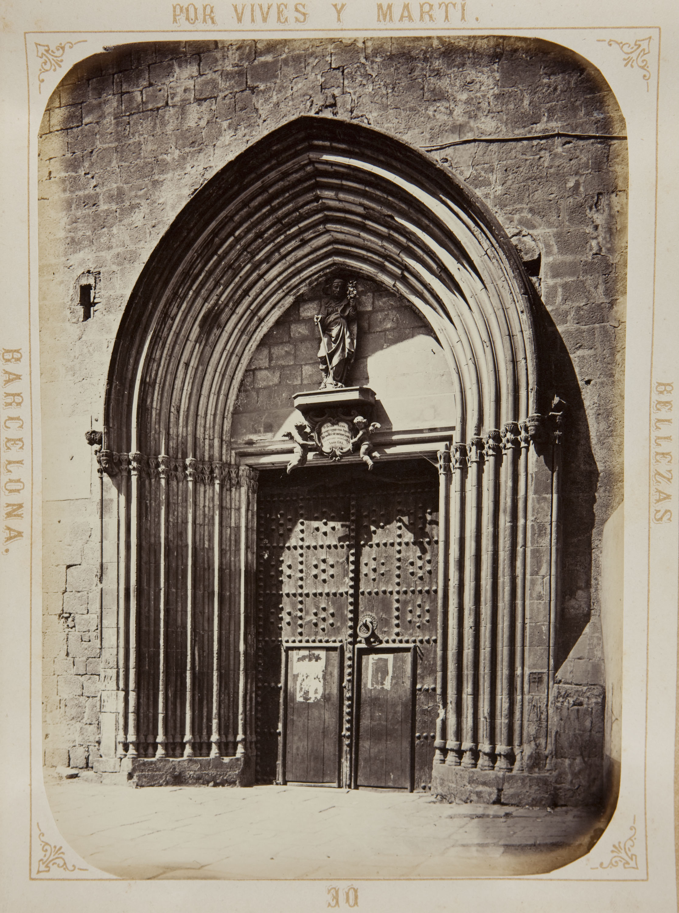 image for: Joan Martí  - Santa Ana (fachada) - 1874