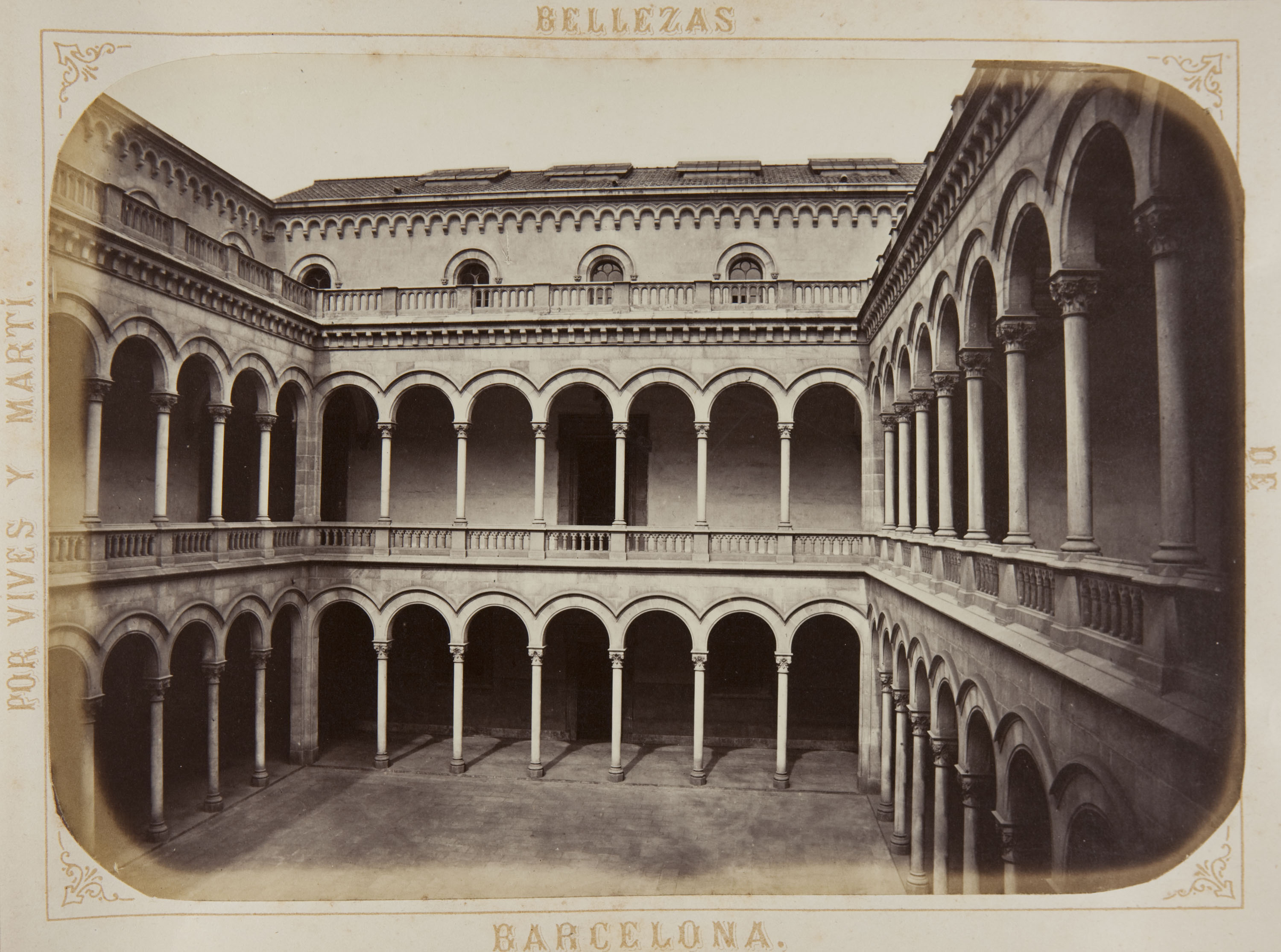 image for: Joan Martí  - Claustros de la Universidad - 1874