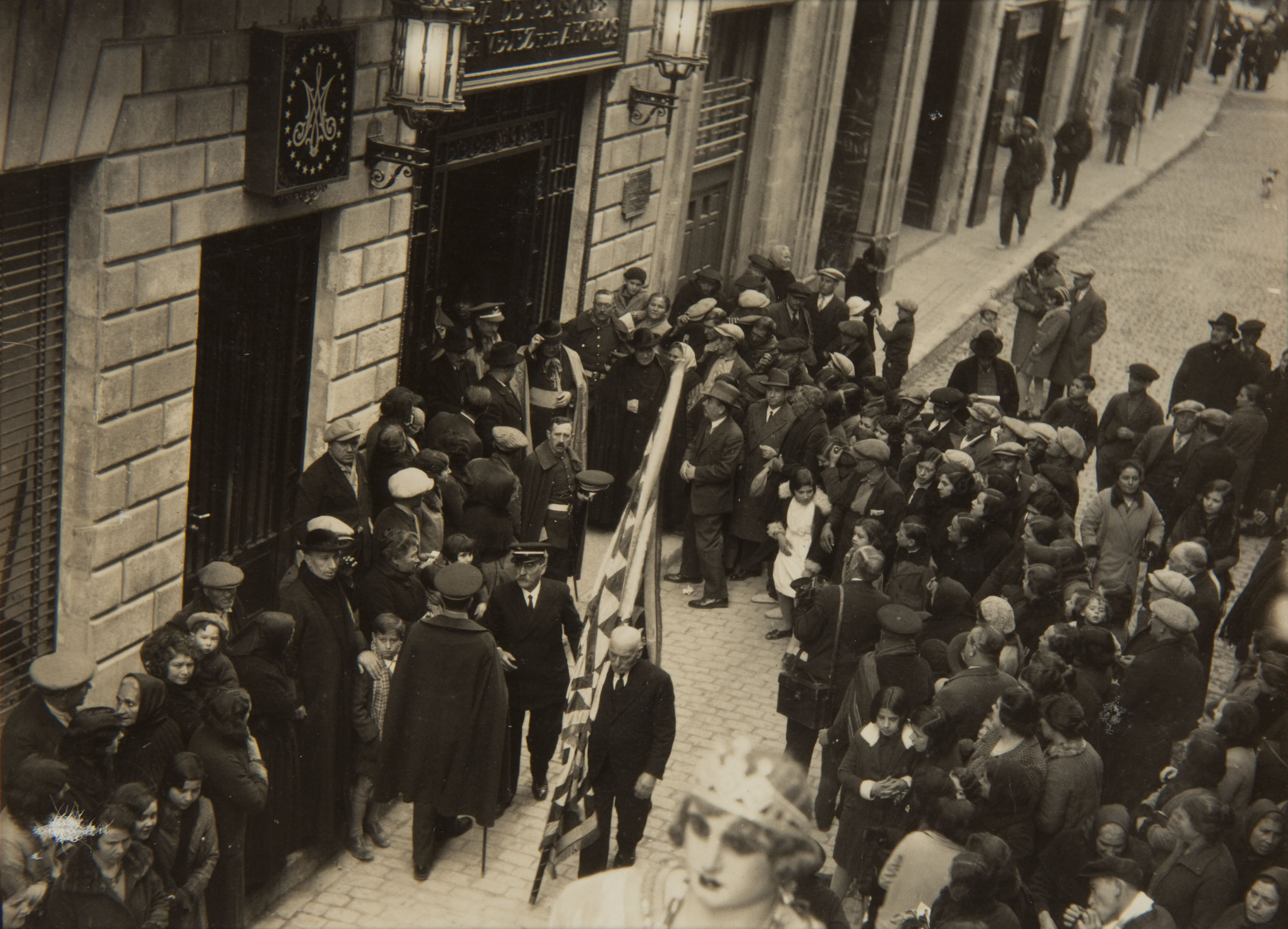 image for: Pere Català Pic - Diada de la Caixa de Pensions. Benedicció del nou local i concerts per les ceguetes de Santa Llúcia - 1931