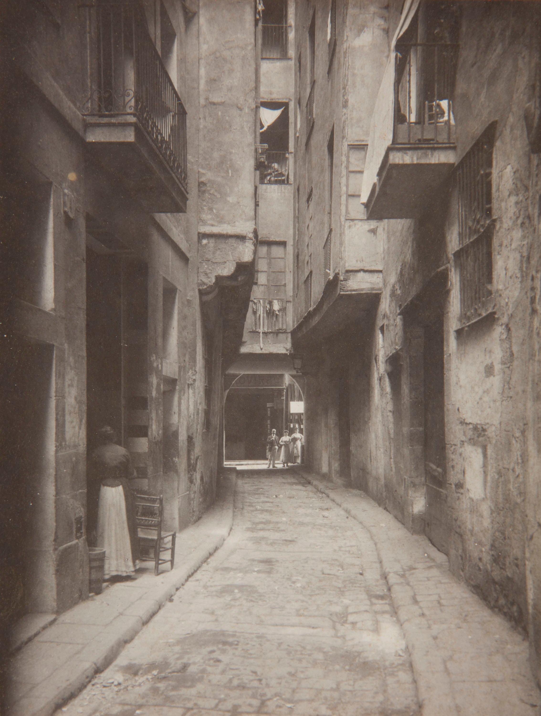 image for: Adolf Mas  - Carrer de l'Arc de Sant Francesc - Anterior a 1911
