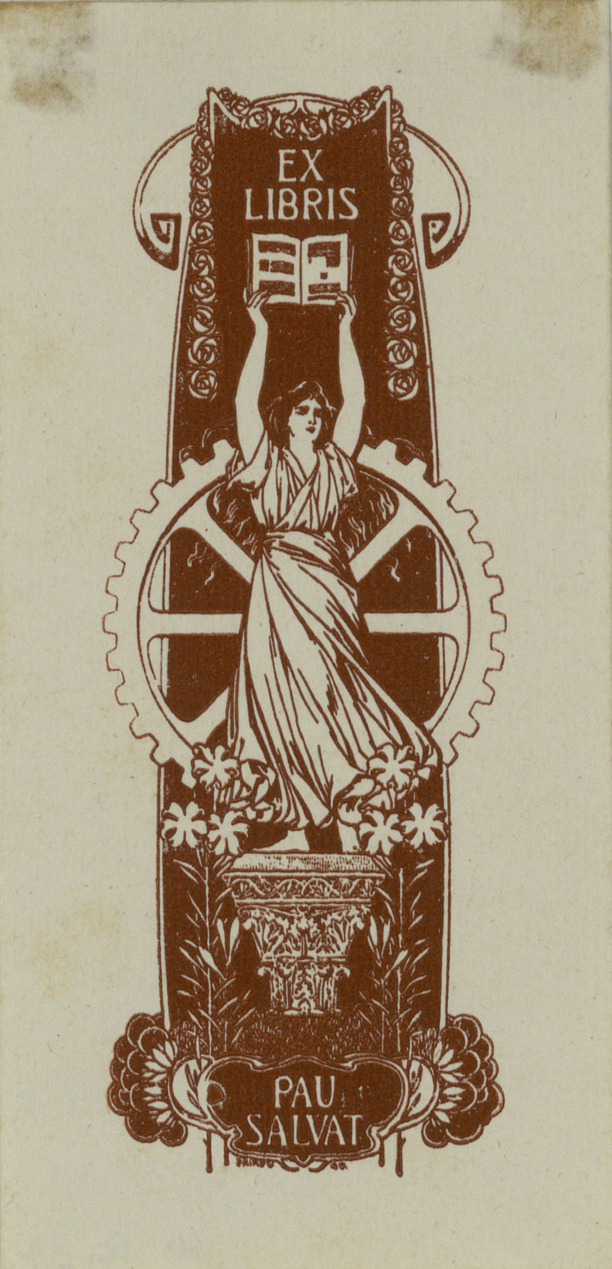 image for: Josep Triadó - Ex-libris Pau Salvat - 1903