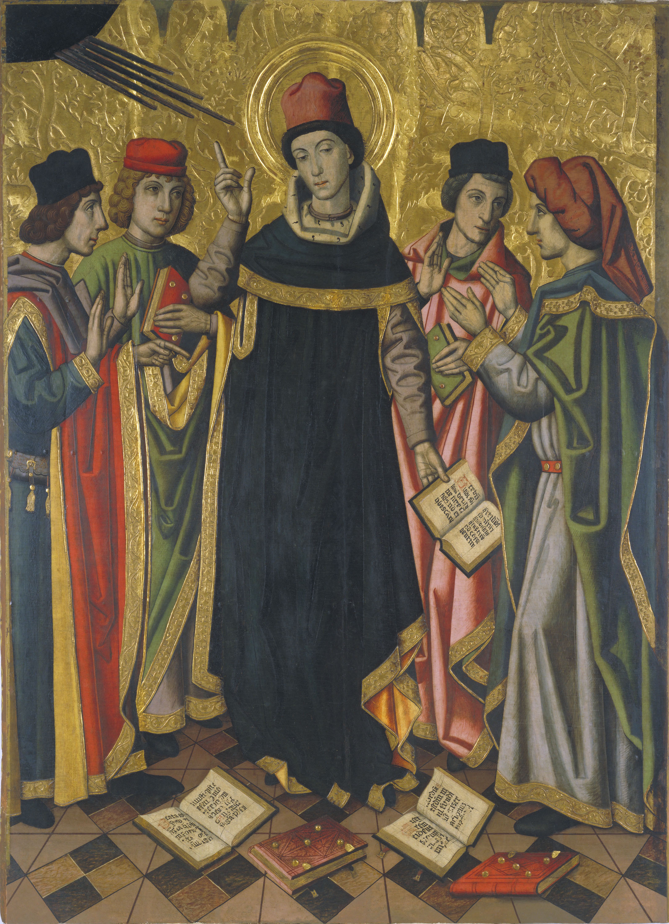 image for: Grup Vergós - Conversió de sant Agustí - Cap a 1470/1475-1486