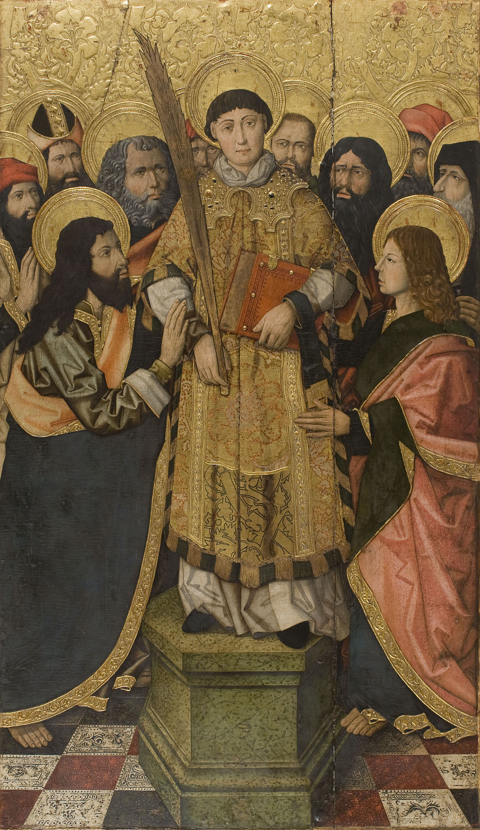 image for: Grup Vergós - Glorificació de sant Esteve - 1495-1500