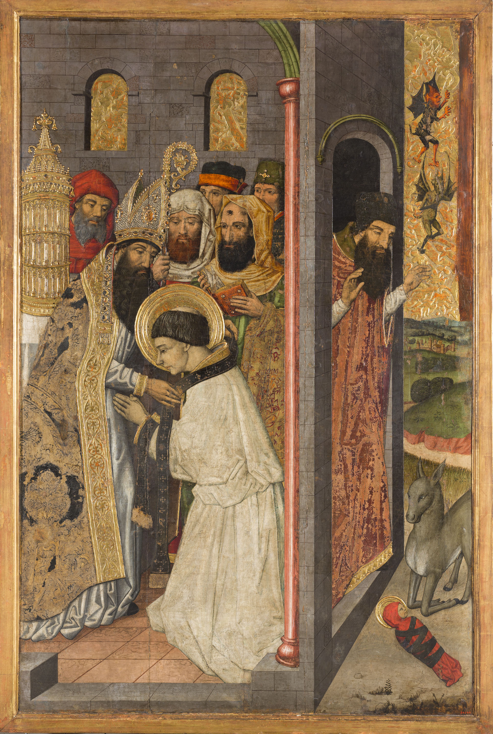 image for: Grup Vergós - Ordenació de sant Esteve al diaconat - 1495-1500