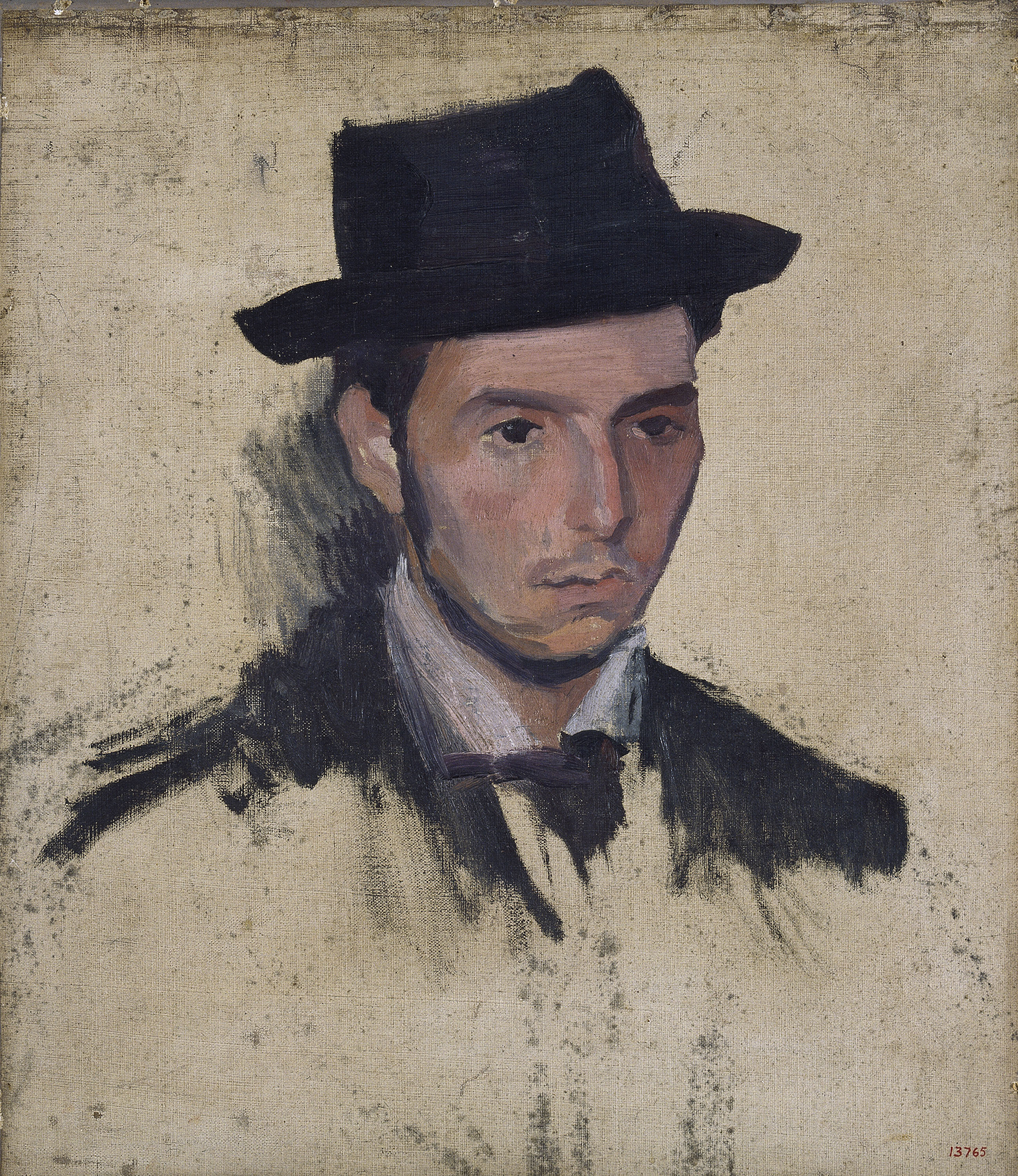 image for: Joaquim Torres-García - Retrat de Josep Pijoan - Cap a 1900