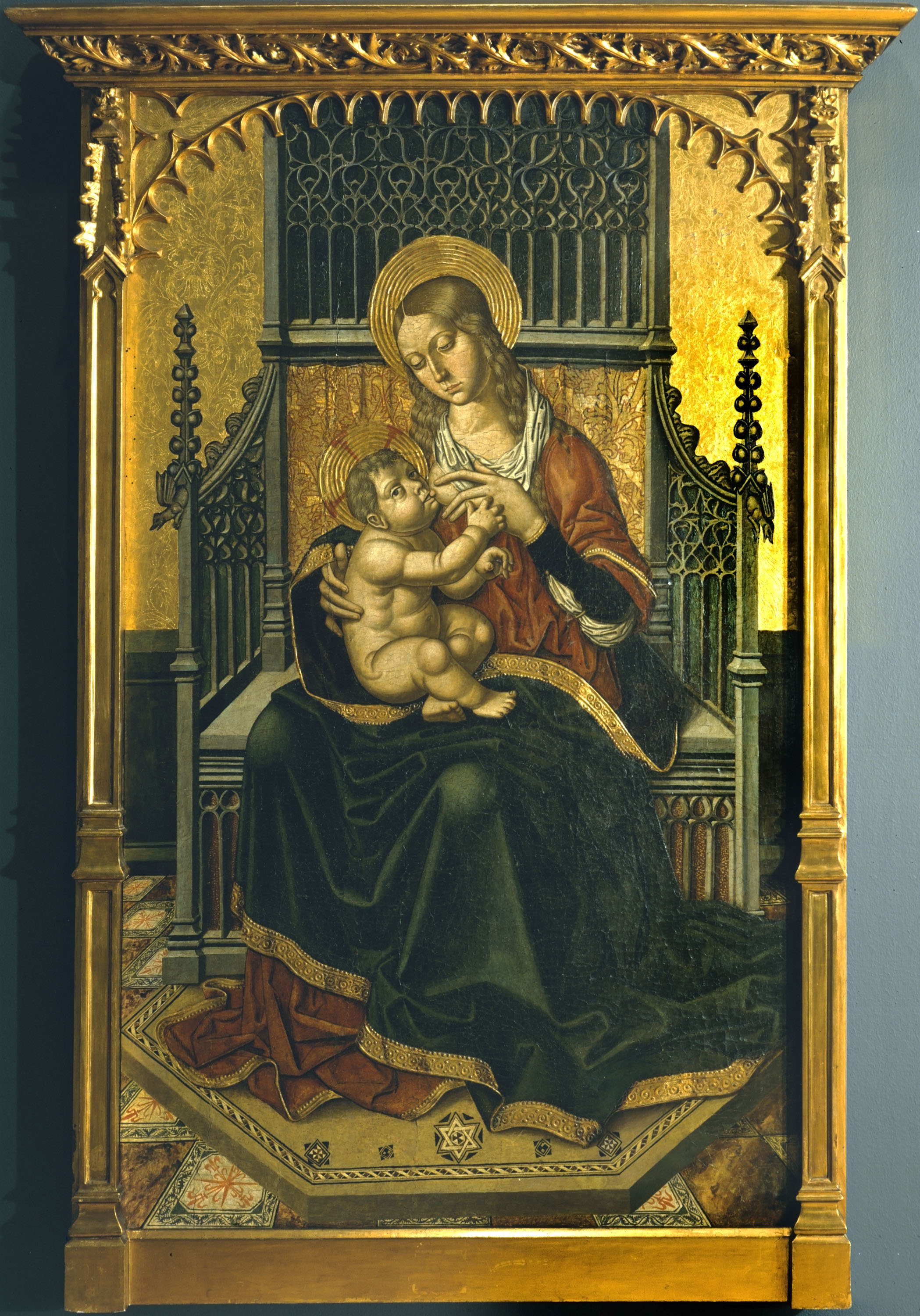image for: Mestre de Castelsardo - Mare de Déu de la Llet - 1490-1510