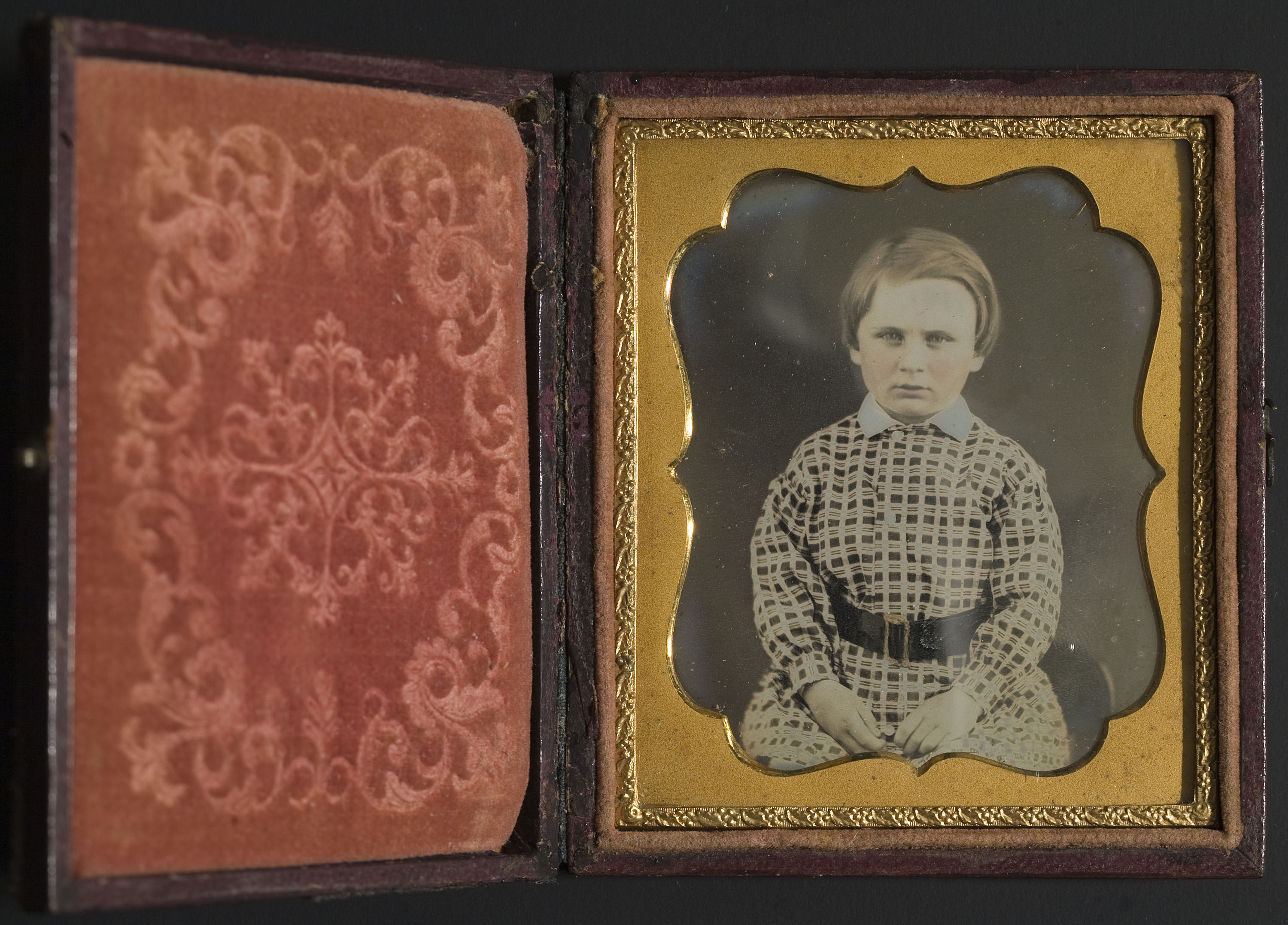 image for: Anònim - Retrat de nen - Entre 1839-1860