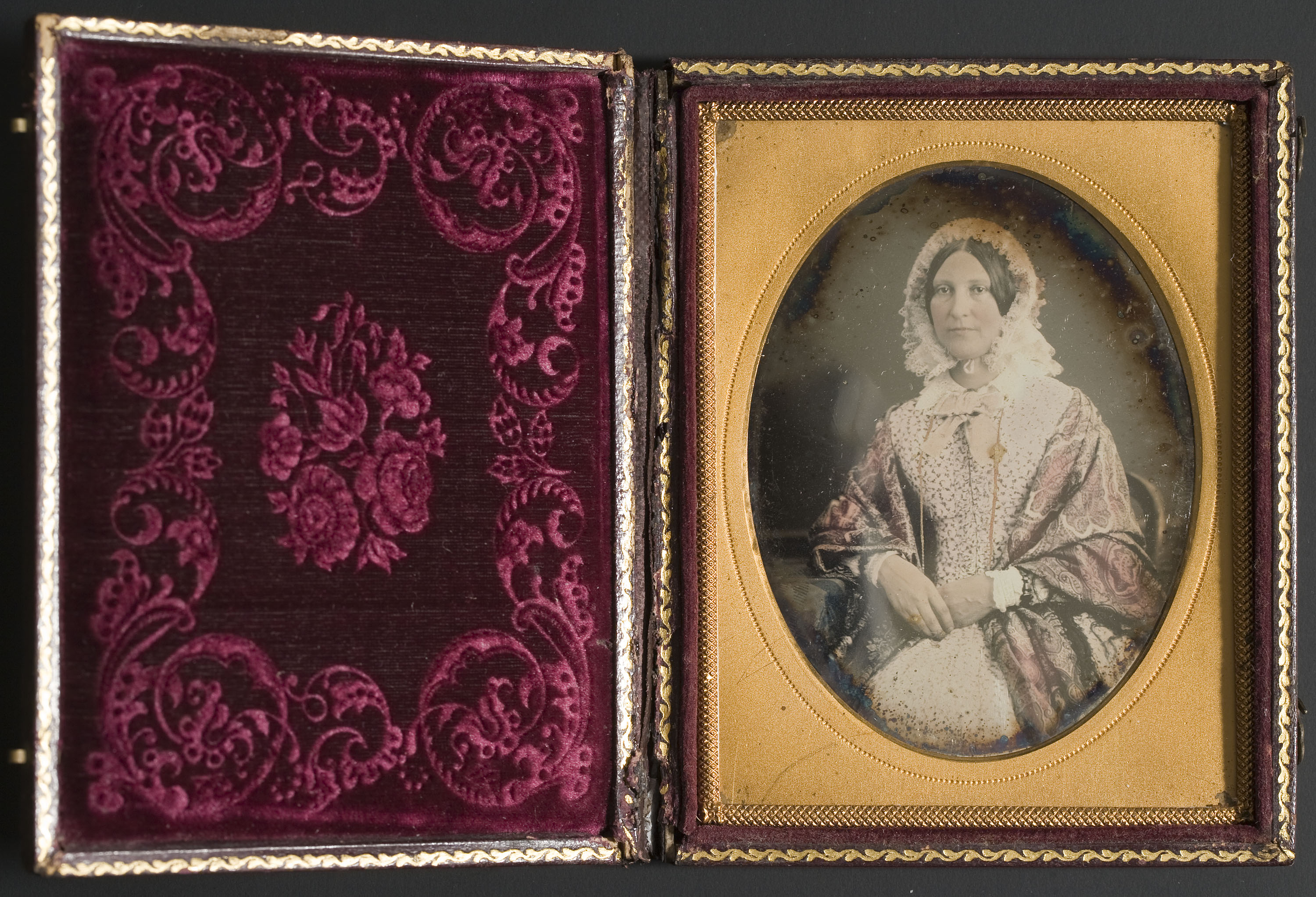 image for: Anònim - Retrat de dona - Entre 1839-1860