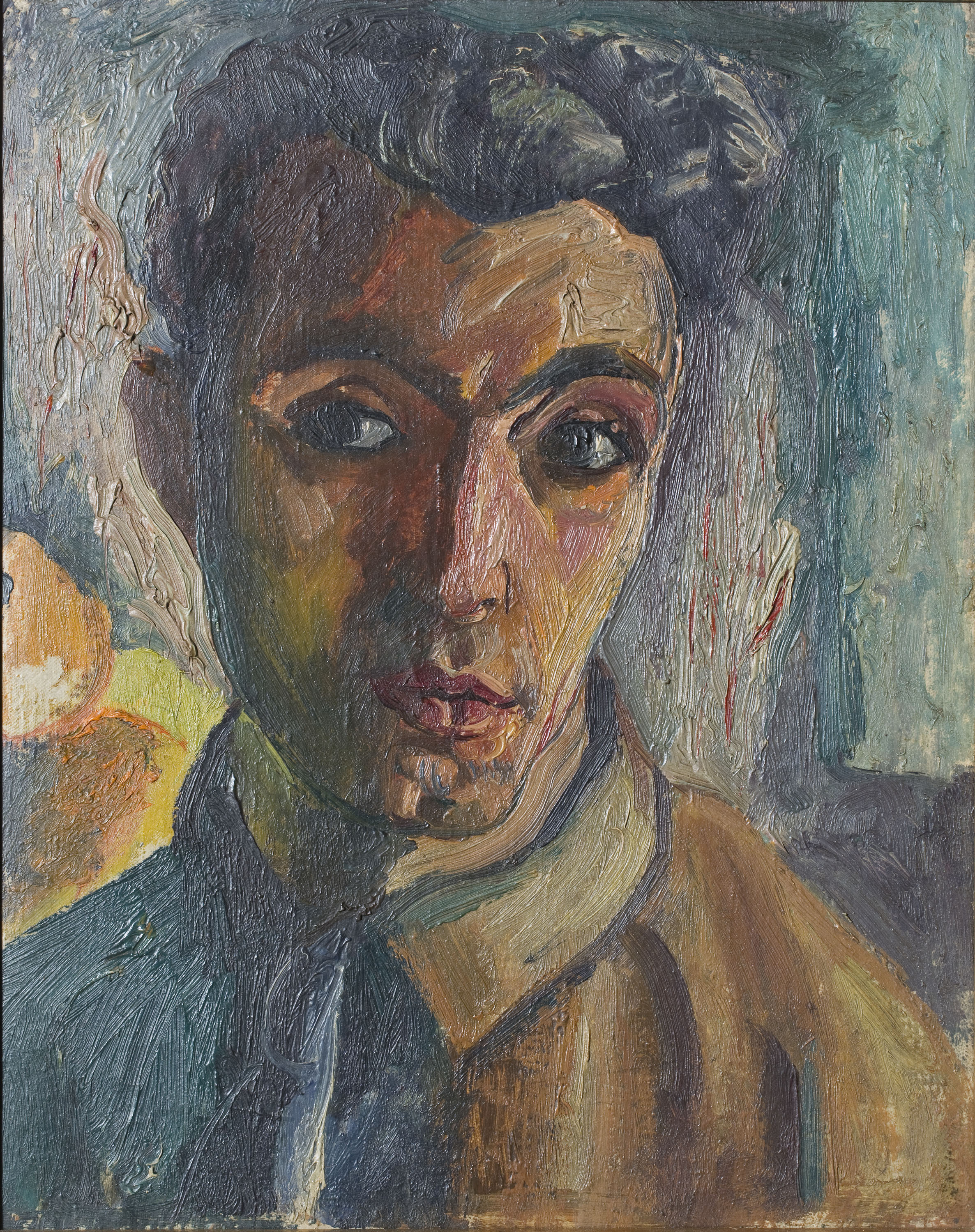 image for: Pere Daura - Autoretrat - Cap a 1914-1917
