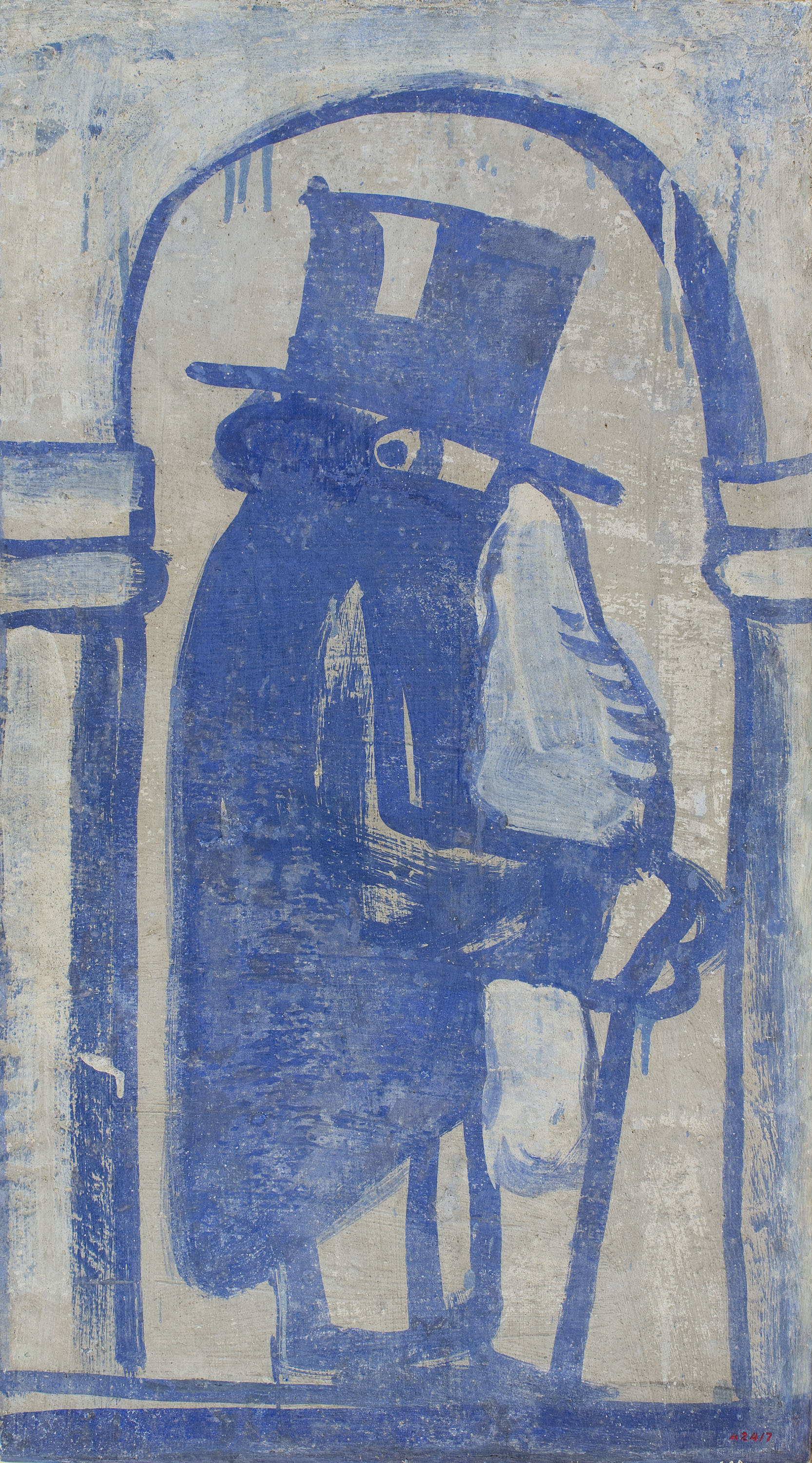 image for: Xavier Nogués - Fragment de la decoració mural del celler de les Galeries Laietanes - 1915