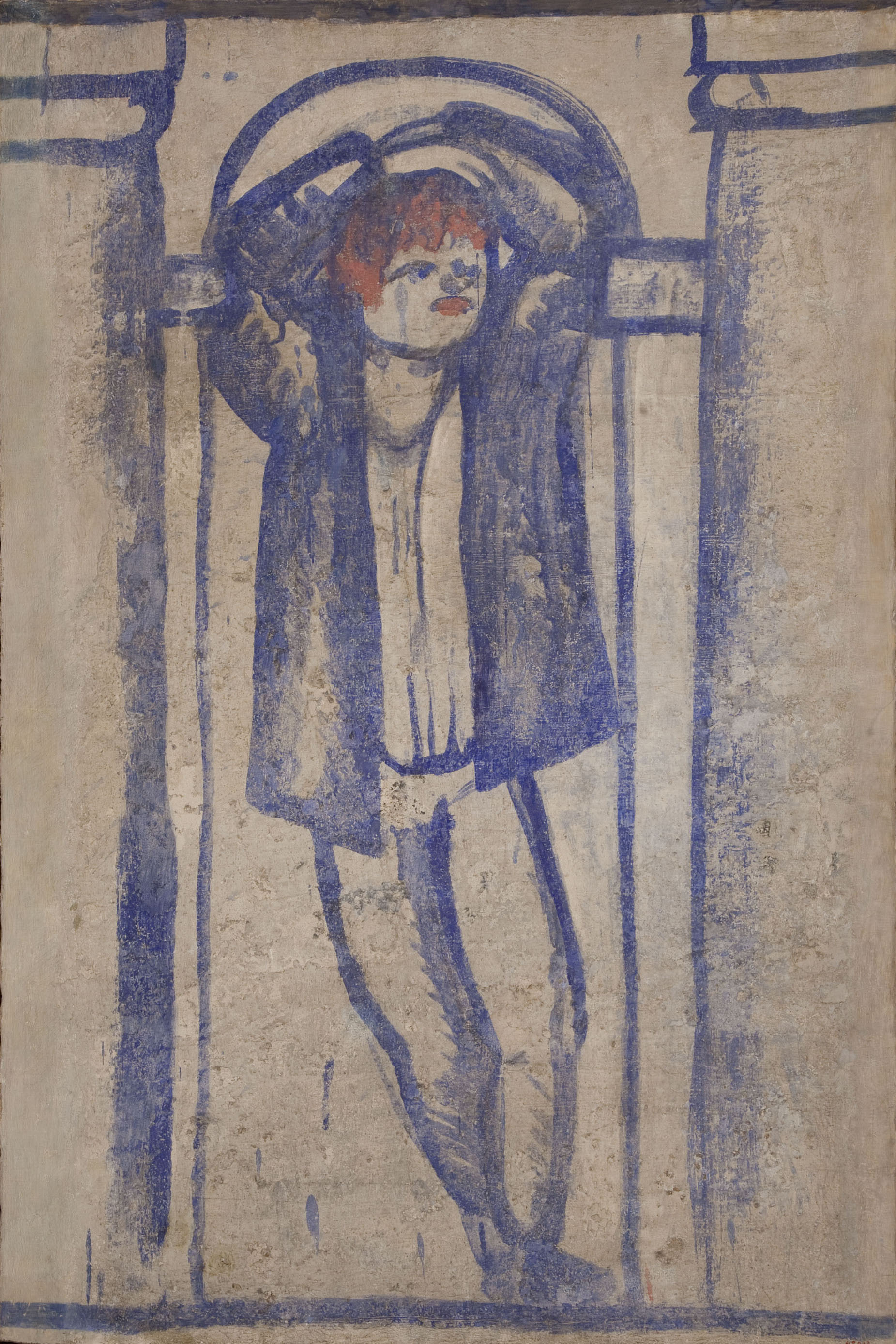 image for: Xavier Nogués - Fragment de la decoració mural del celler de les Galeries Laietanes - 1915