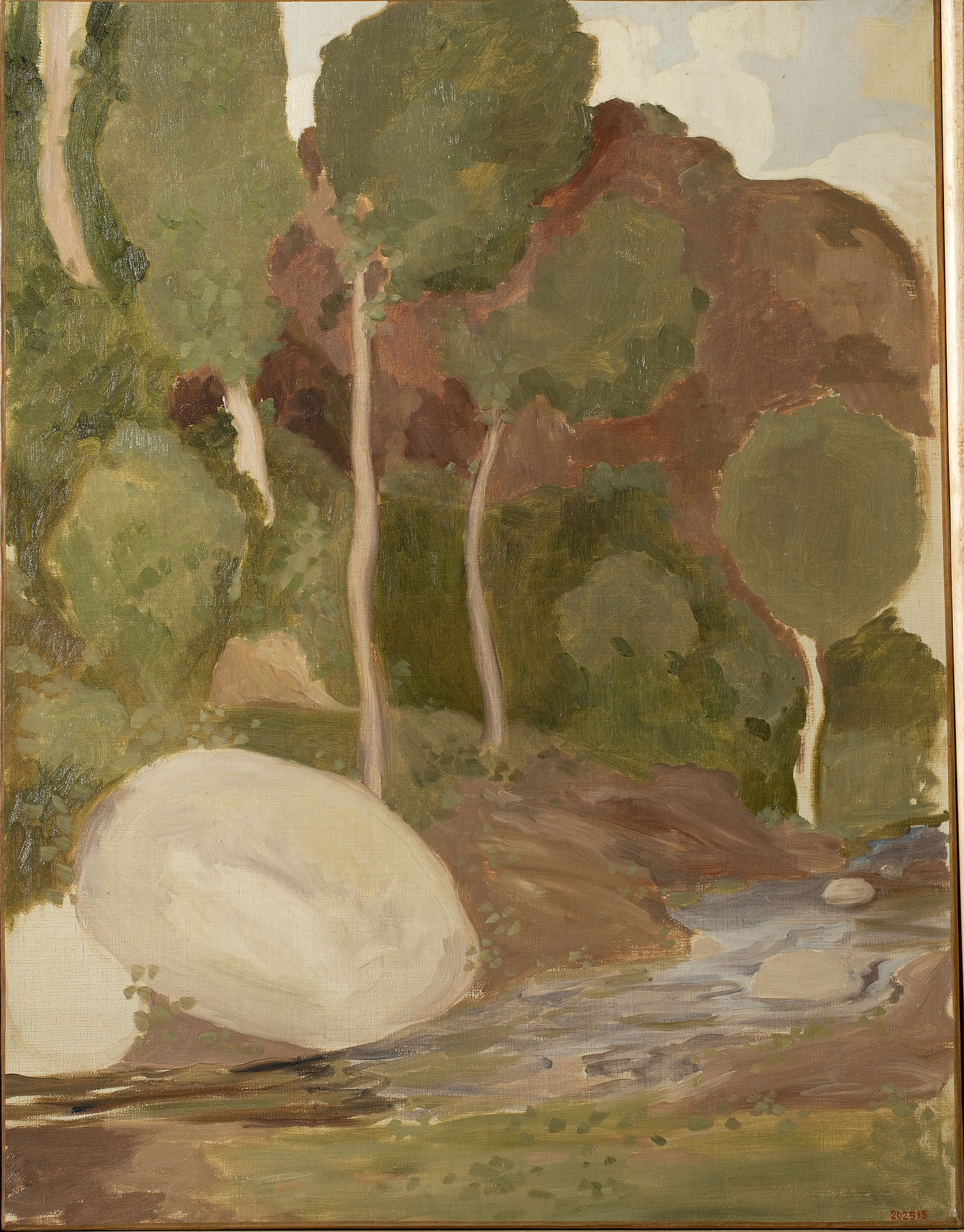 image for: Joan González Pellicer - La roca blanca - Cap a 1900-1902