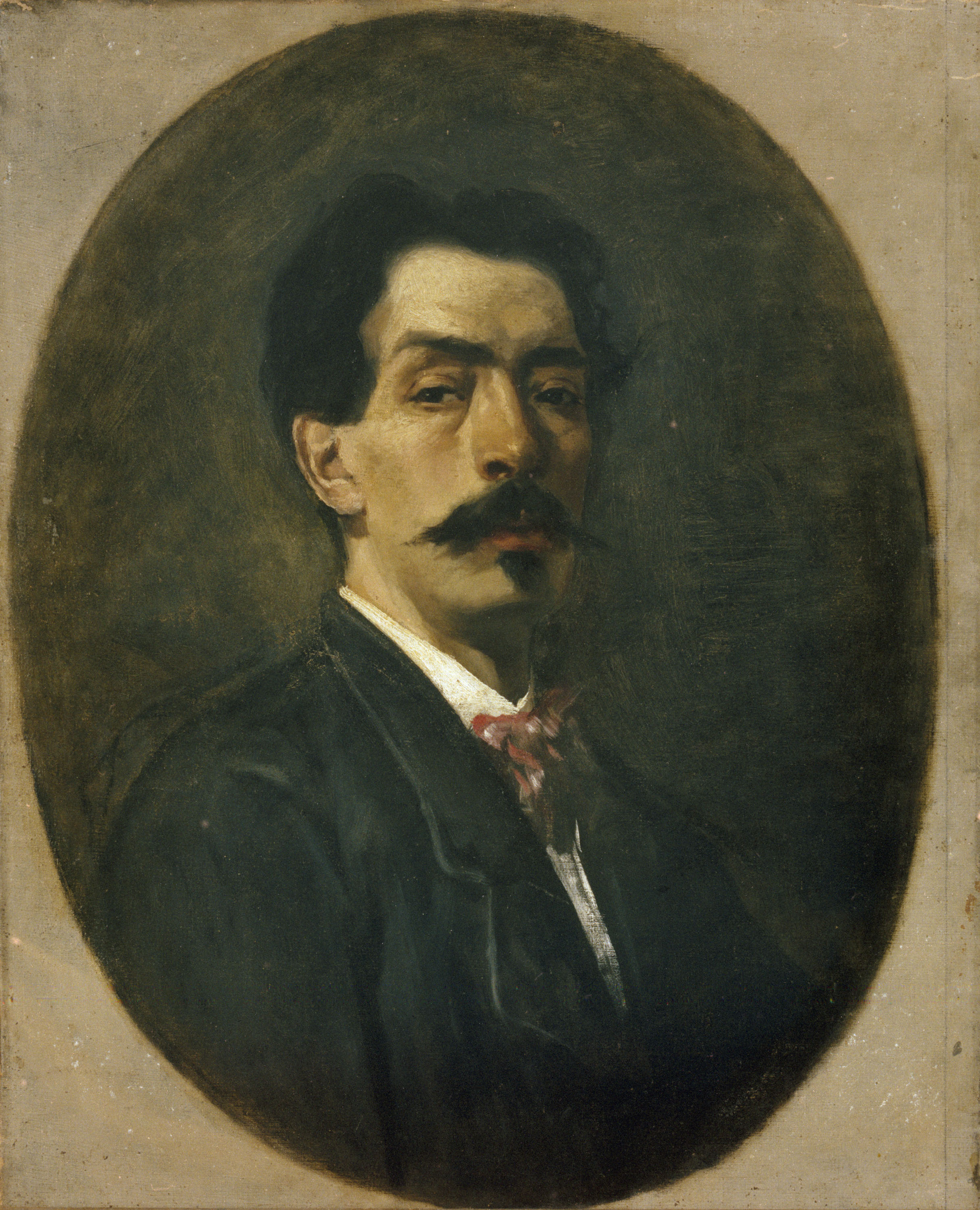 image for: Joaquim Agrassot - Autoretrat - Cap a 1885