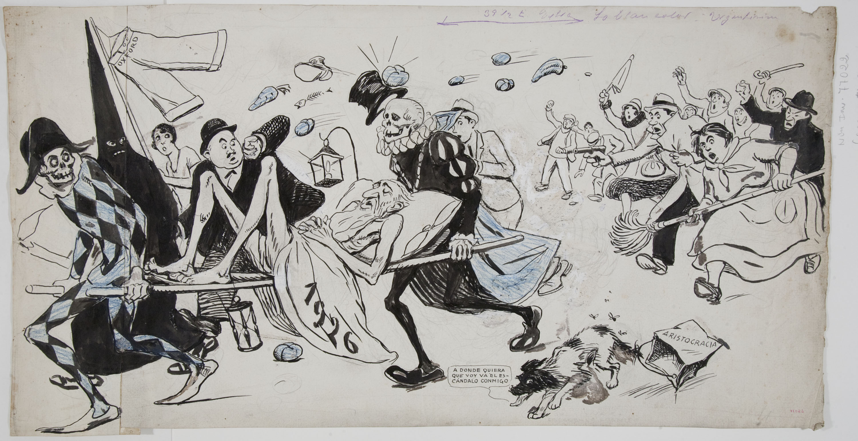 image for: Ricard Opisso - Comiat de l'any 1926 - 1926