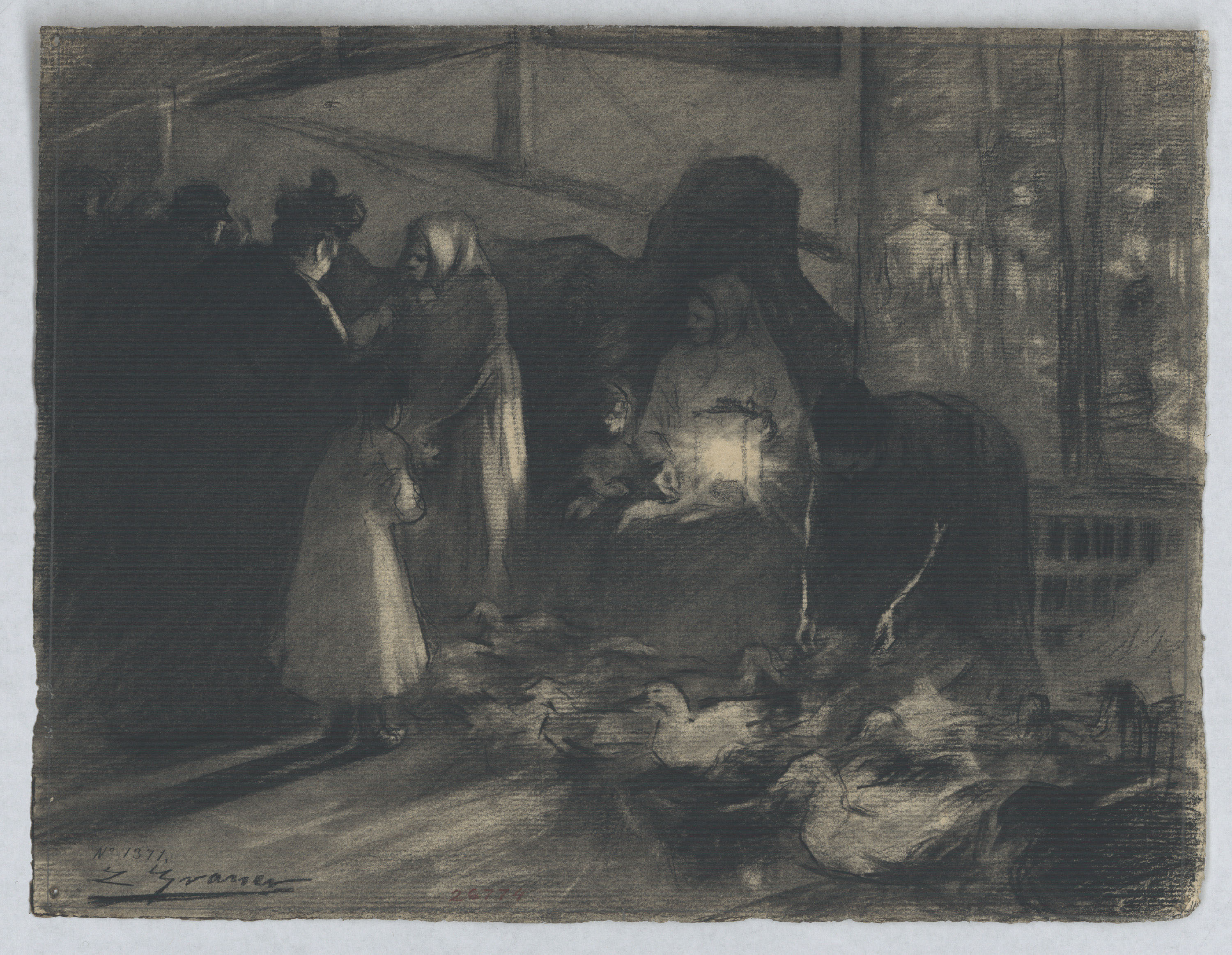 image for: Lluís Graner - Fira d'aviram - 1896
