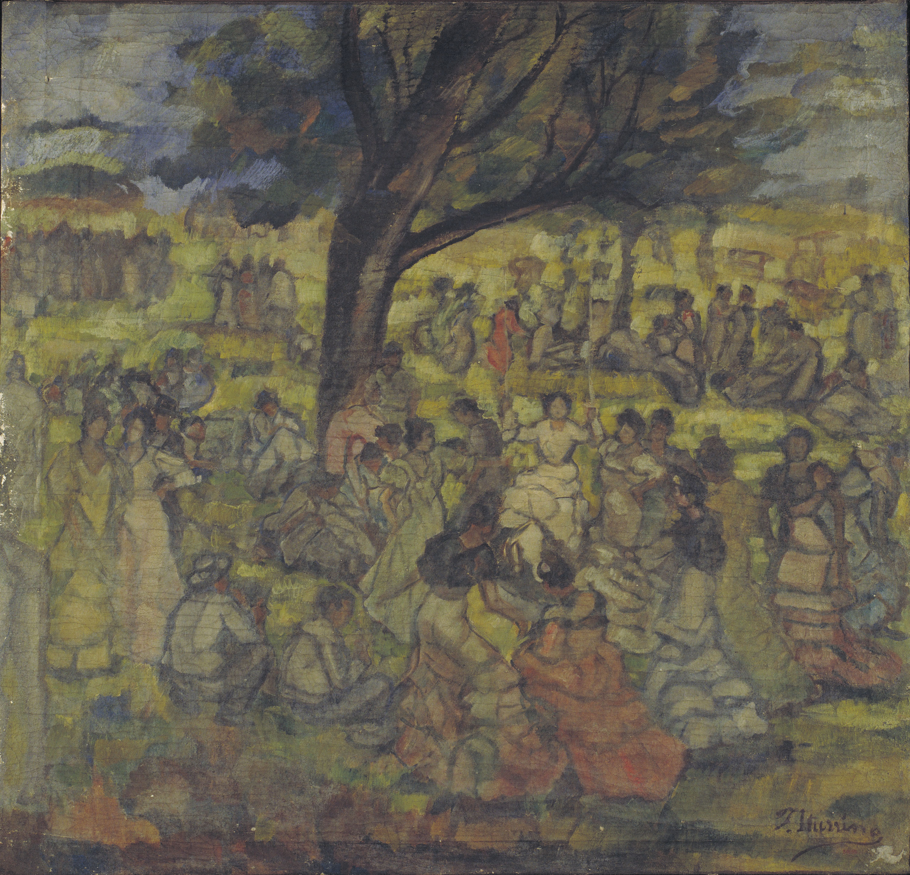 image for: Francisco Iturrino - Dia de camp - Cap a 1905-1911
