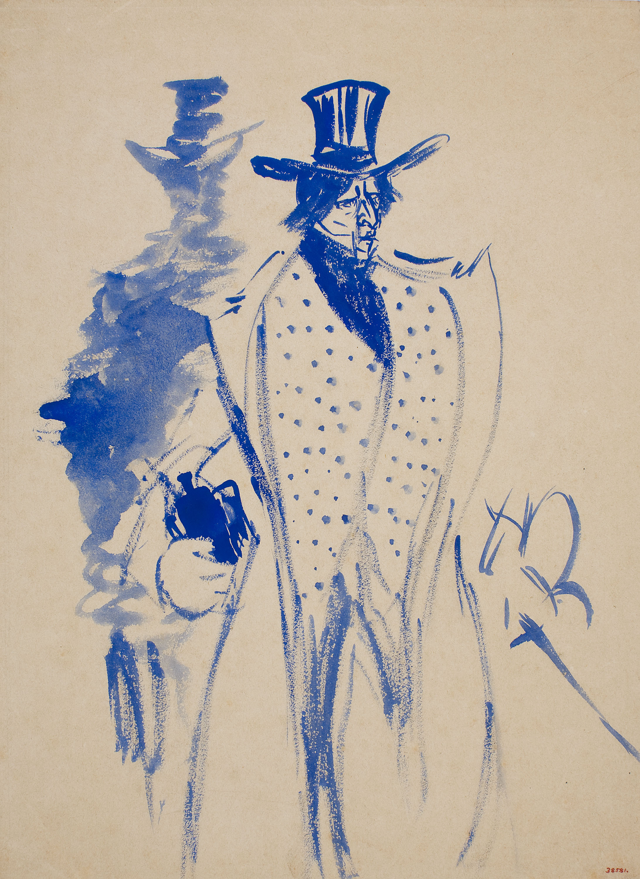 image for: Eugeni d'Ors - Dandi - Cap a 1910