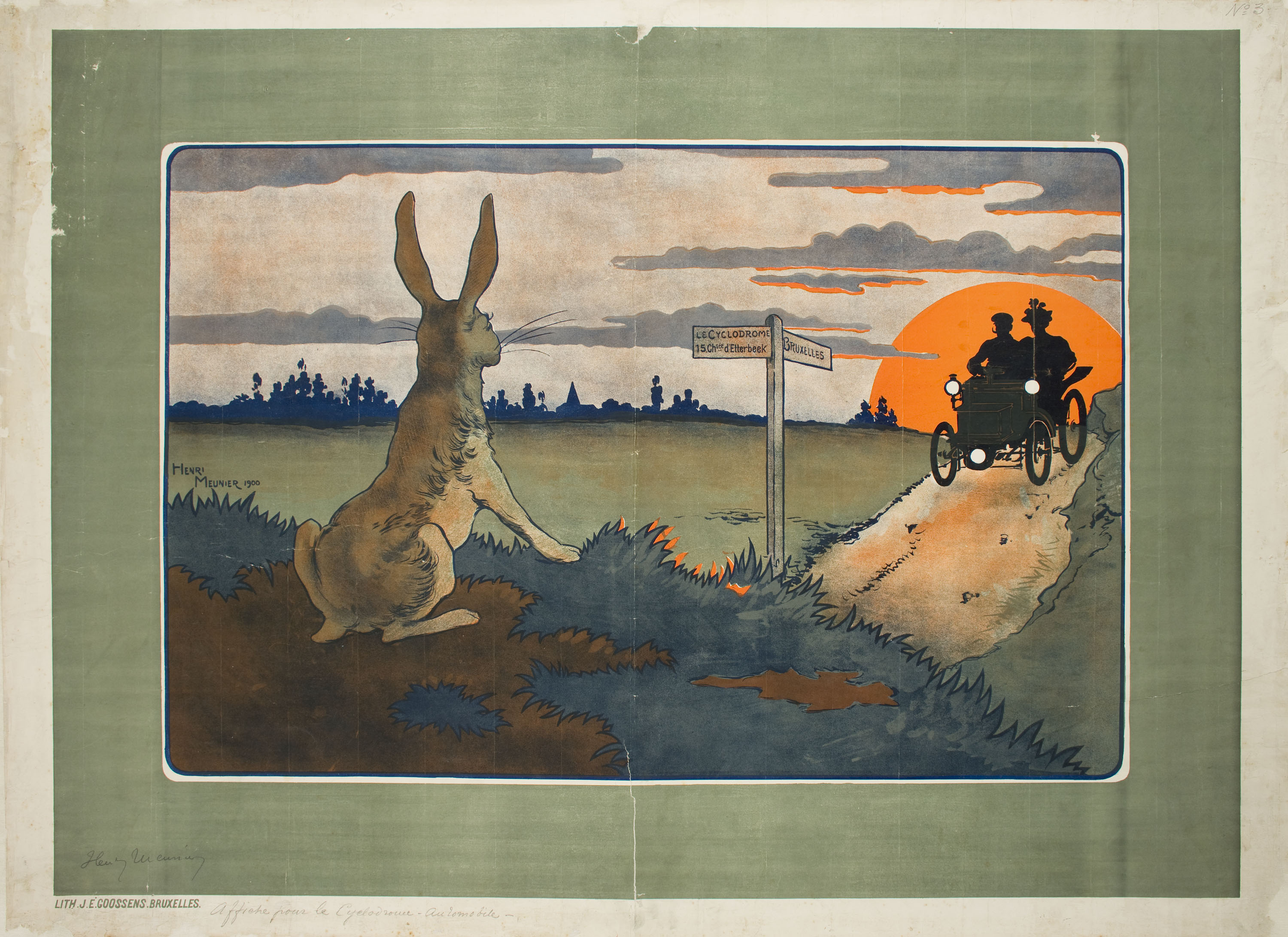 image for: Henri Meunier - [Le Cyclodrome] - 1900