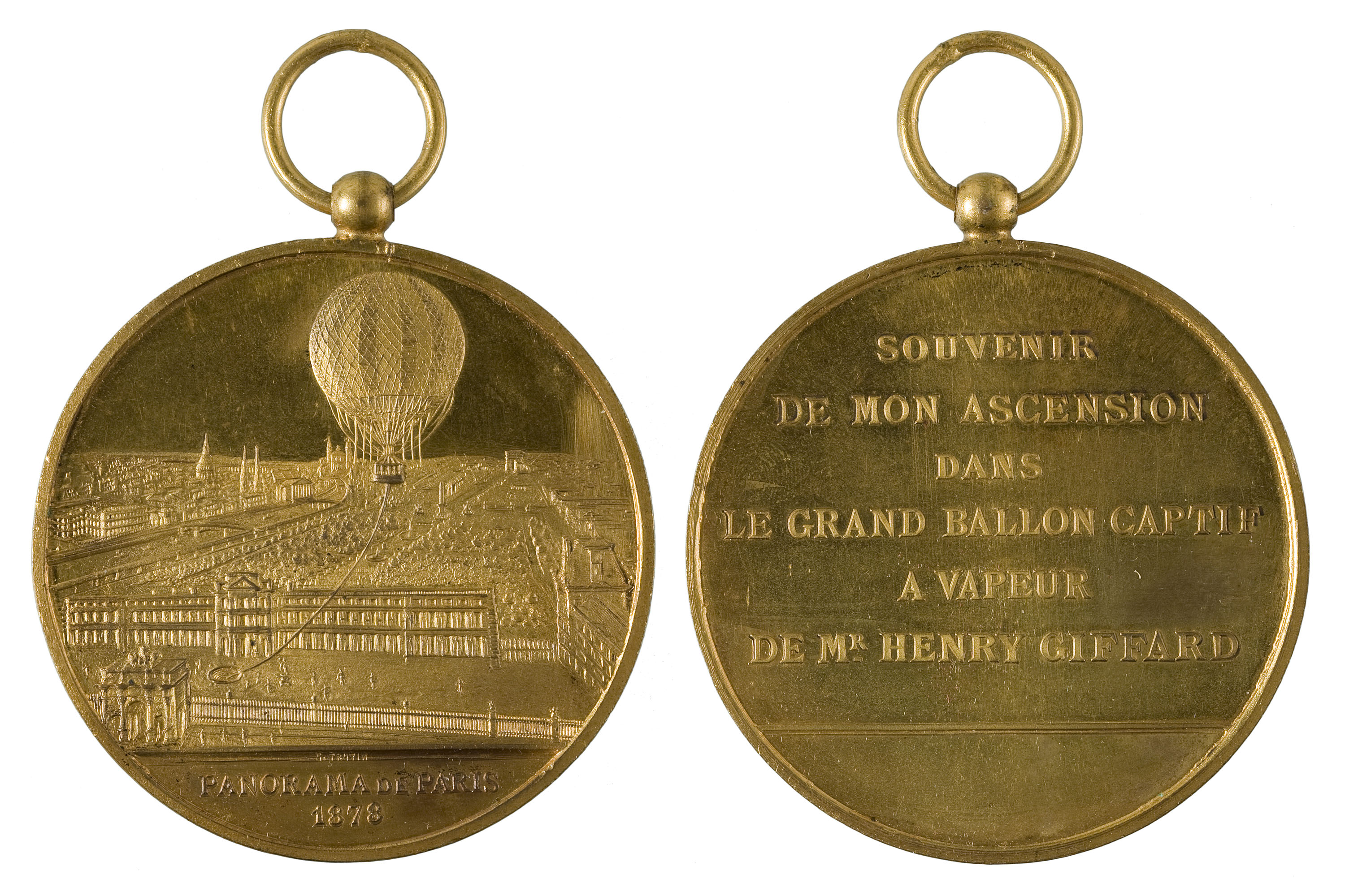 image for: Charles Trotin - Record d'una ascensió en globus - 1878