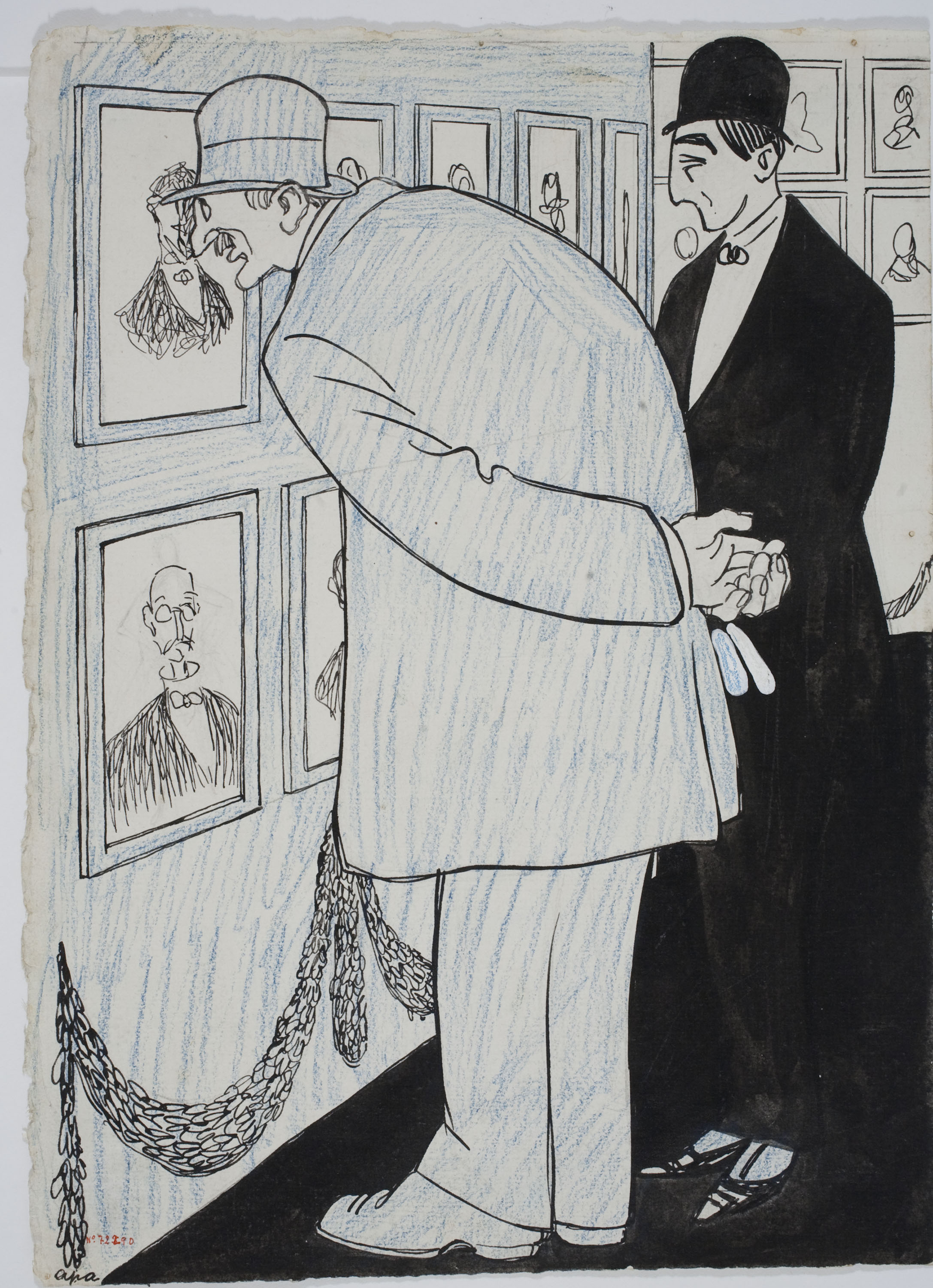 image for: Feliu Elias - Davant dels retrats d'en Casas - Cap a 1909