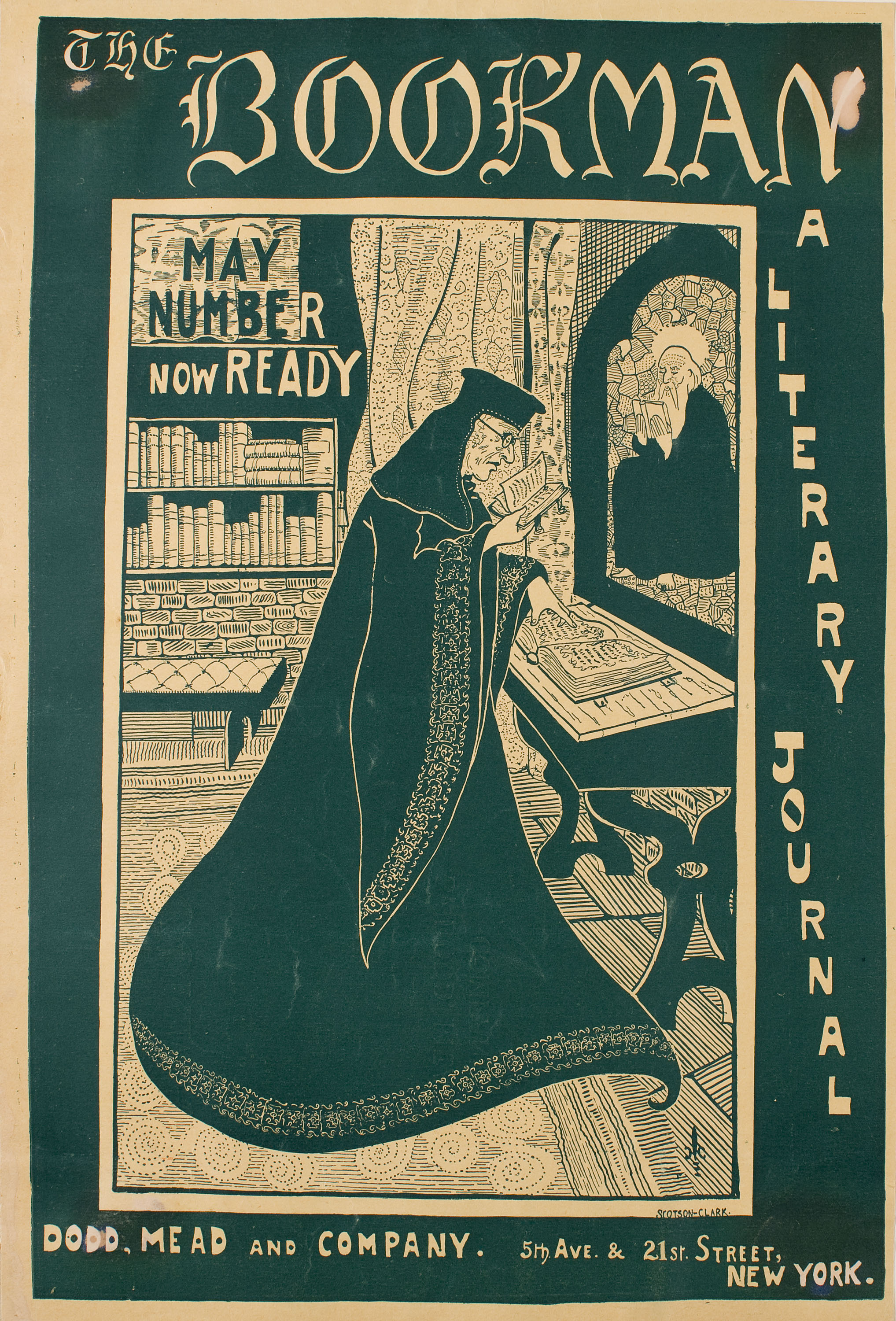 image for: George Frederick Scotson-Clark - The Bookman - 1895