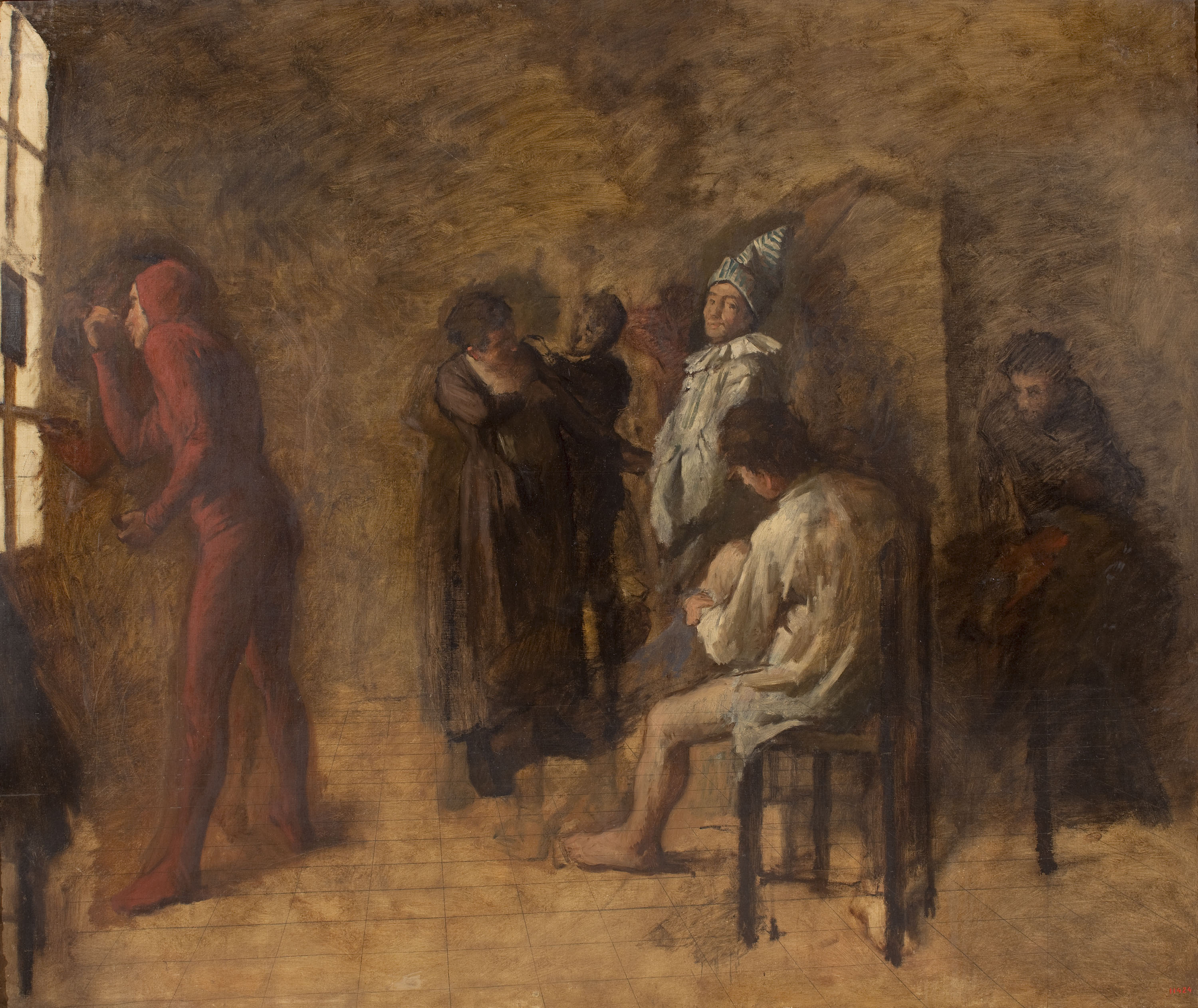 image for: Josep Duran - Faràndula - Cap a 1872-1890