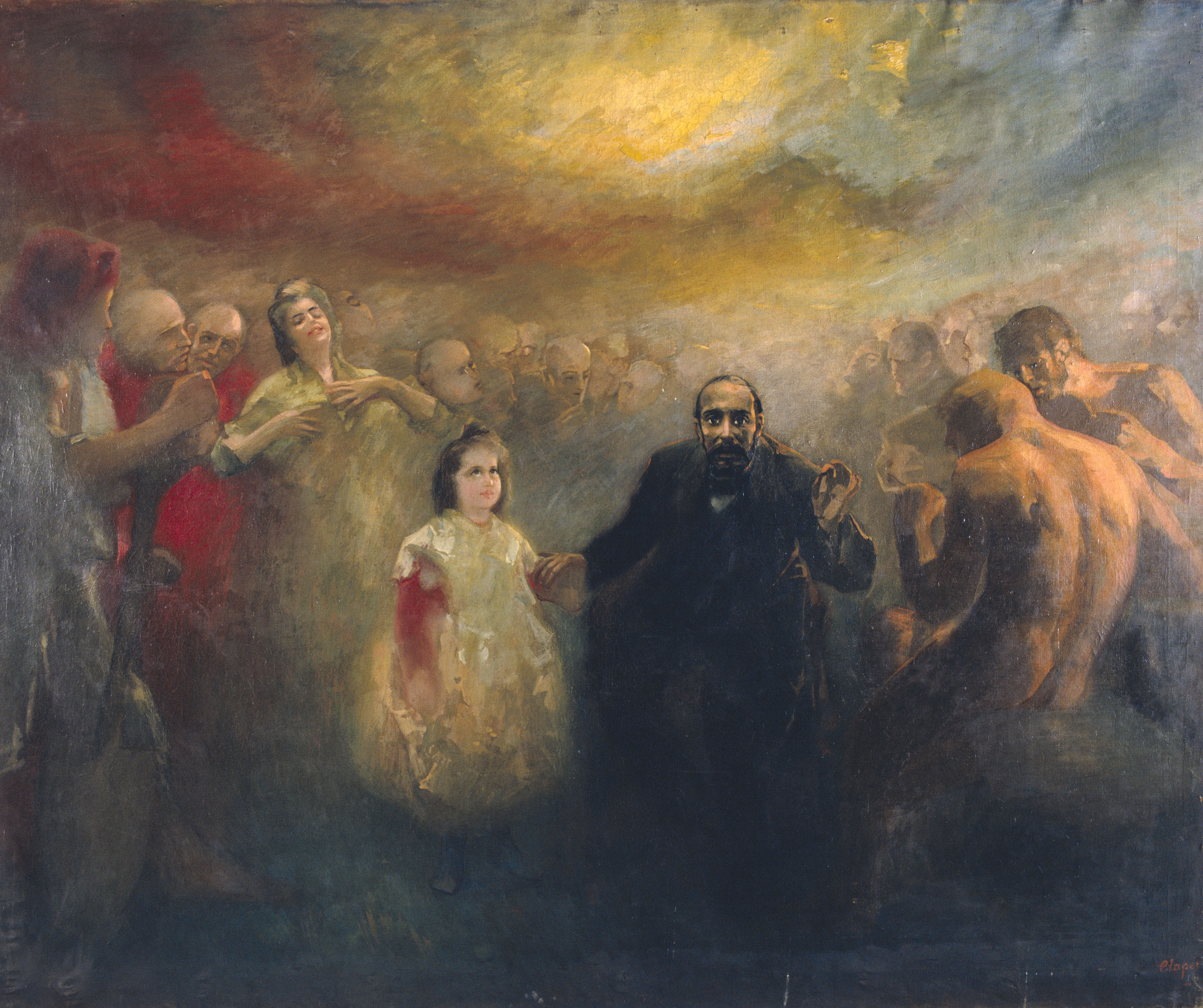 image for: Aleix Clapés - Al·legoria del doctor Robert - Cap a 1890-1902