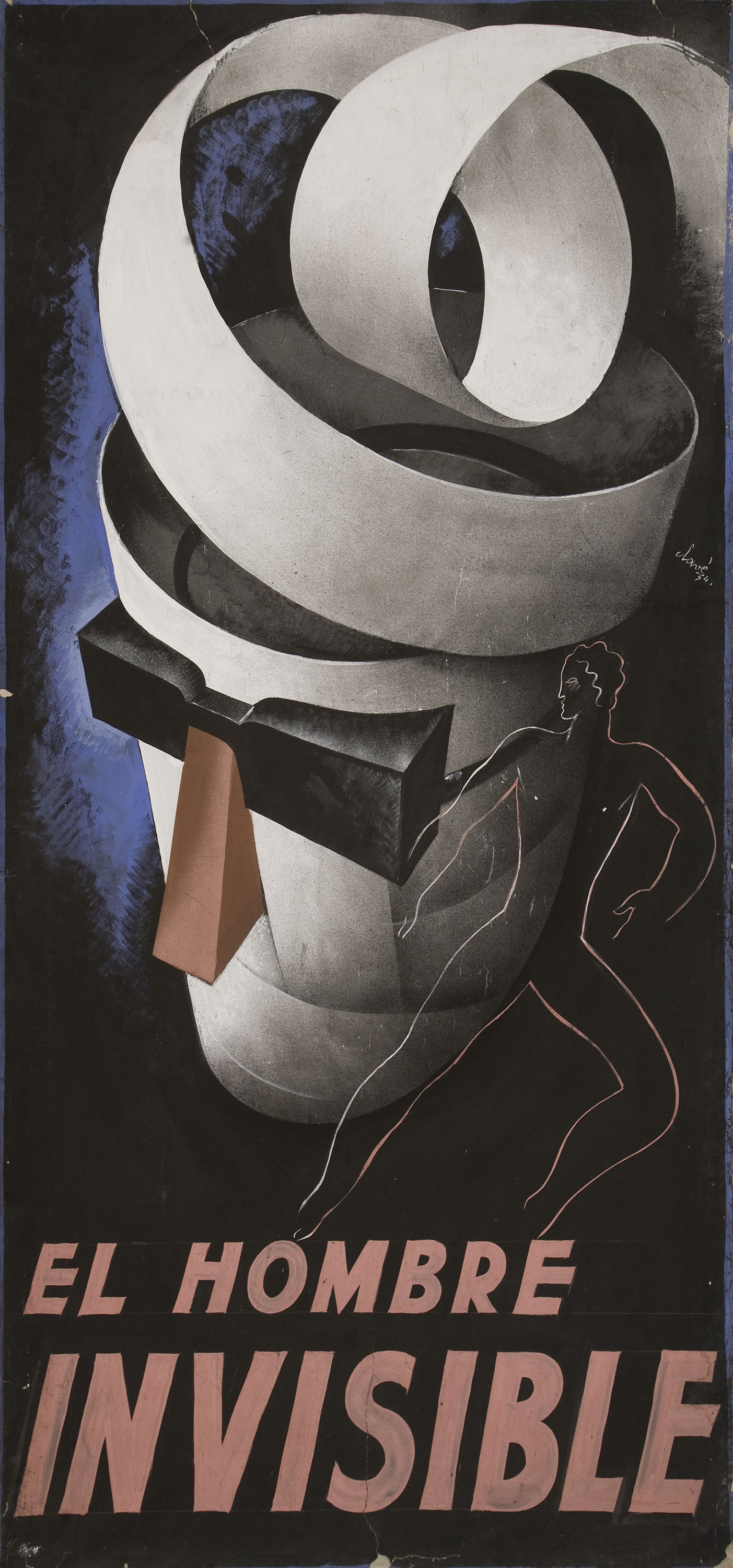 image for: Antoni Clavé - El hombre invisible - 1934