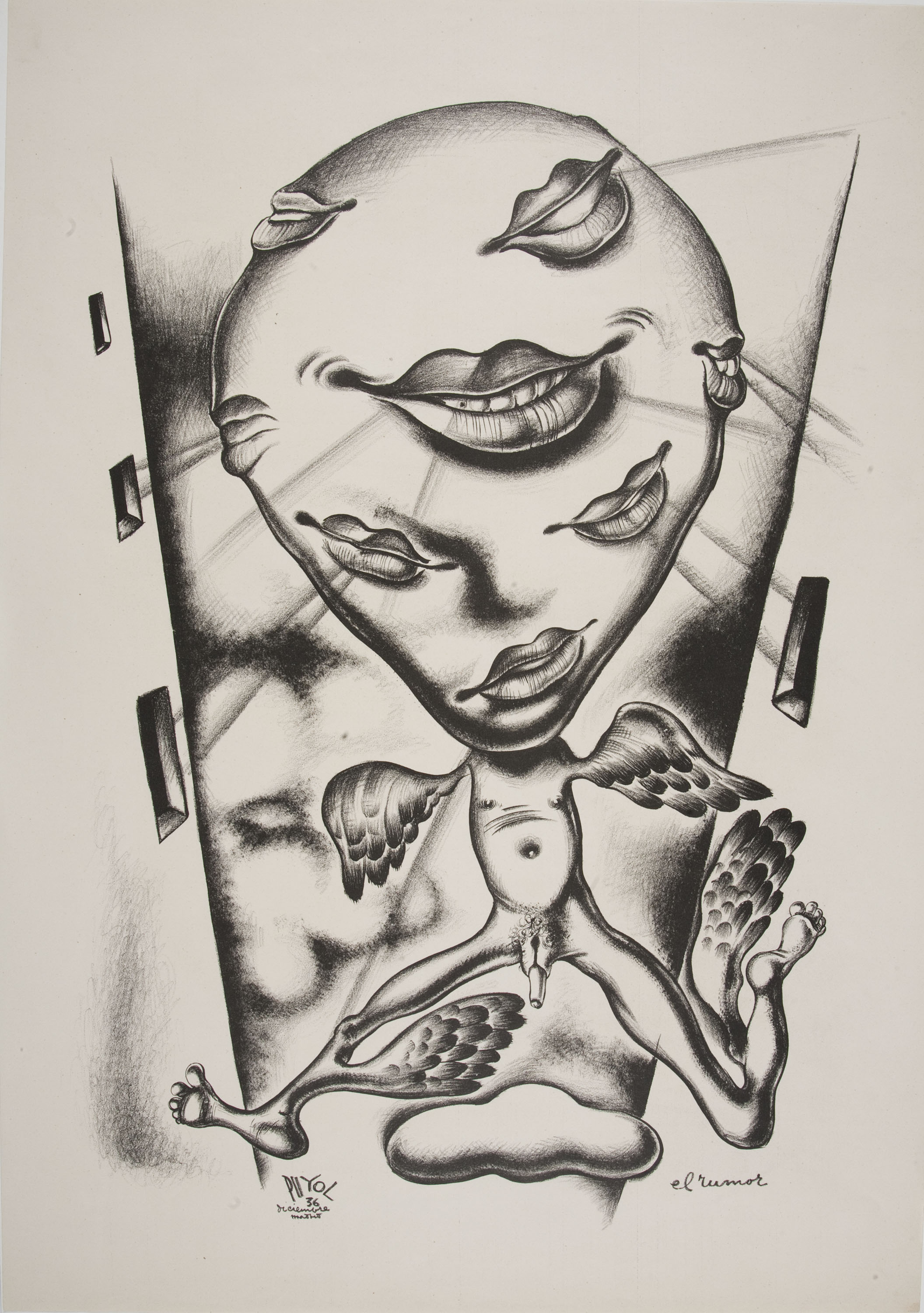 image for: Ramón Puyol - El rumor - 1936