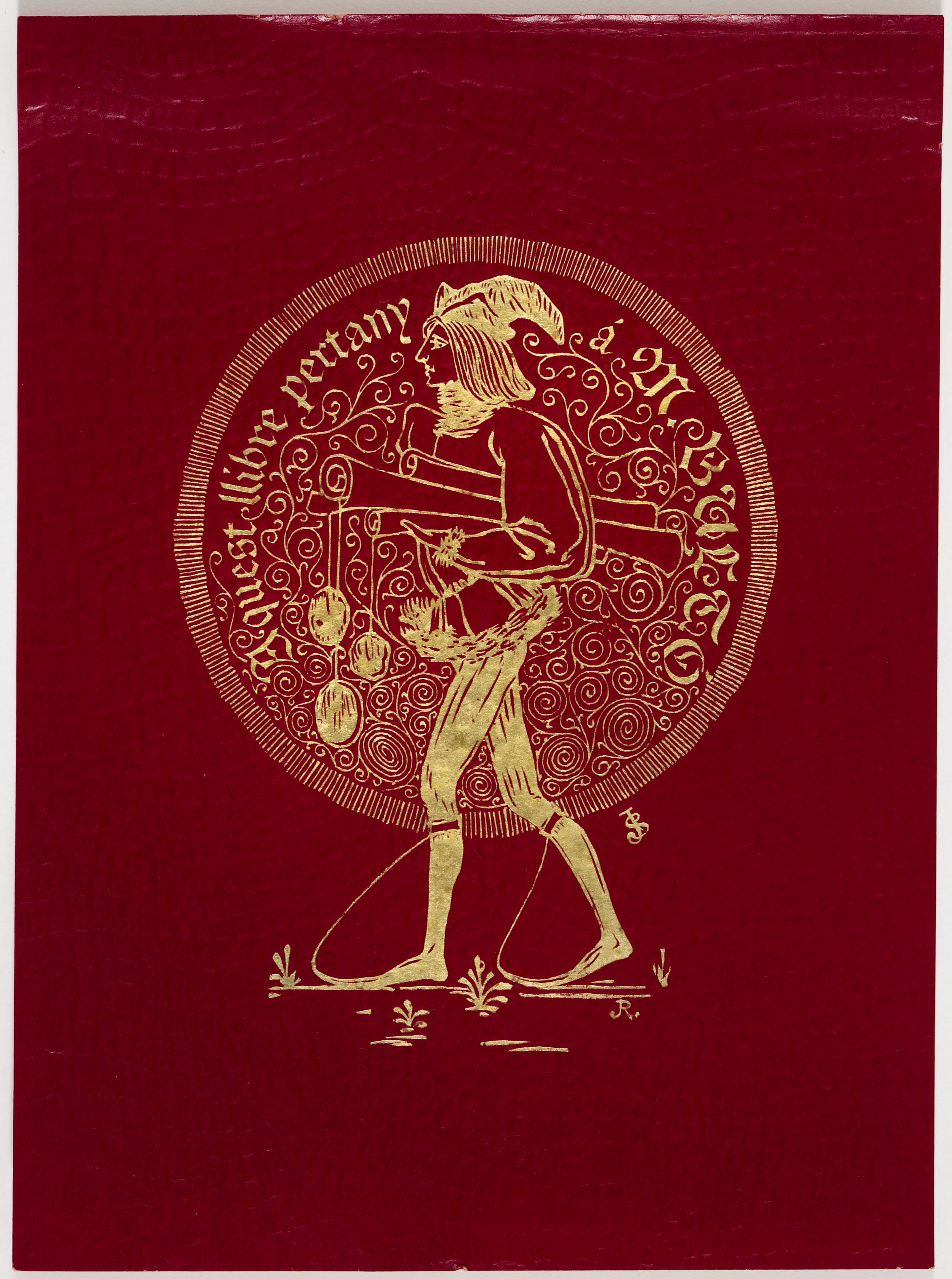 image for: Josep Maria Sert - Aquest llibre pertany á M. Bultó - Cap a 1892