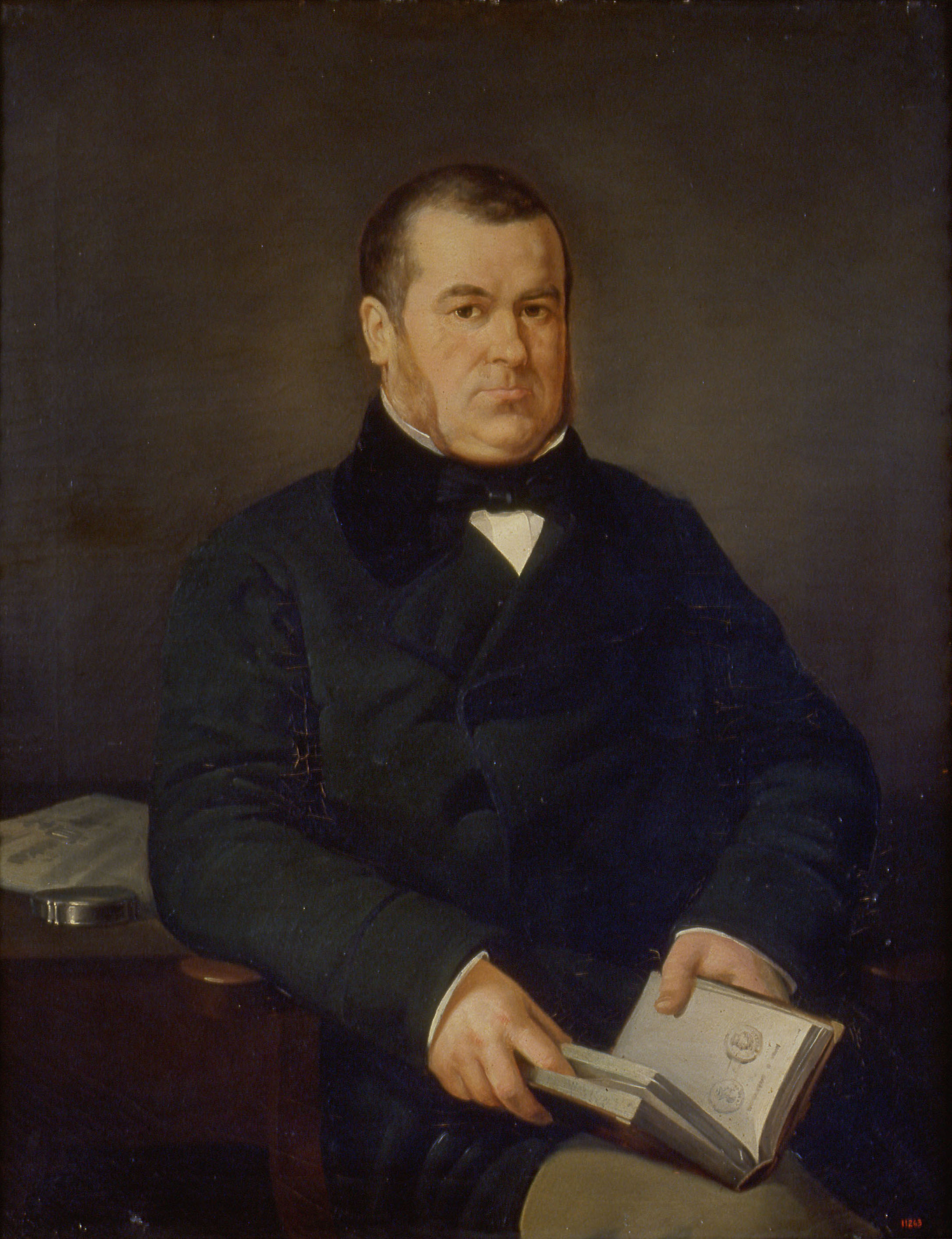 image for: Marià Fortuny - Retrat de Francesc Esteve i Sans - Barcelona, cap a 1853-1855