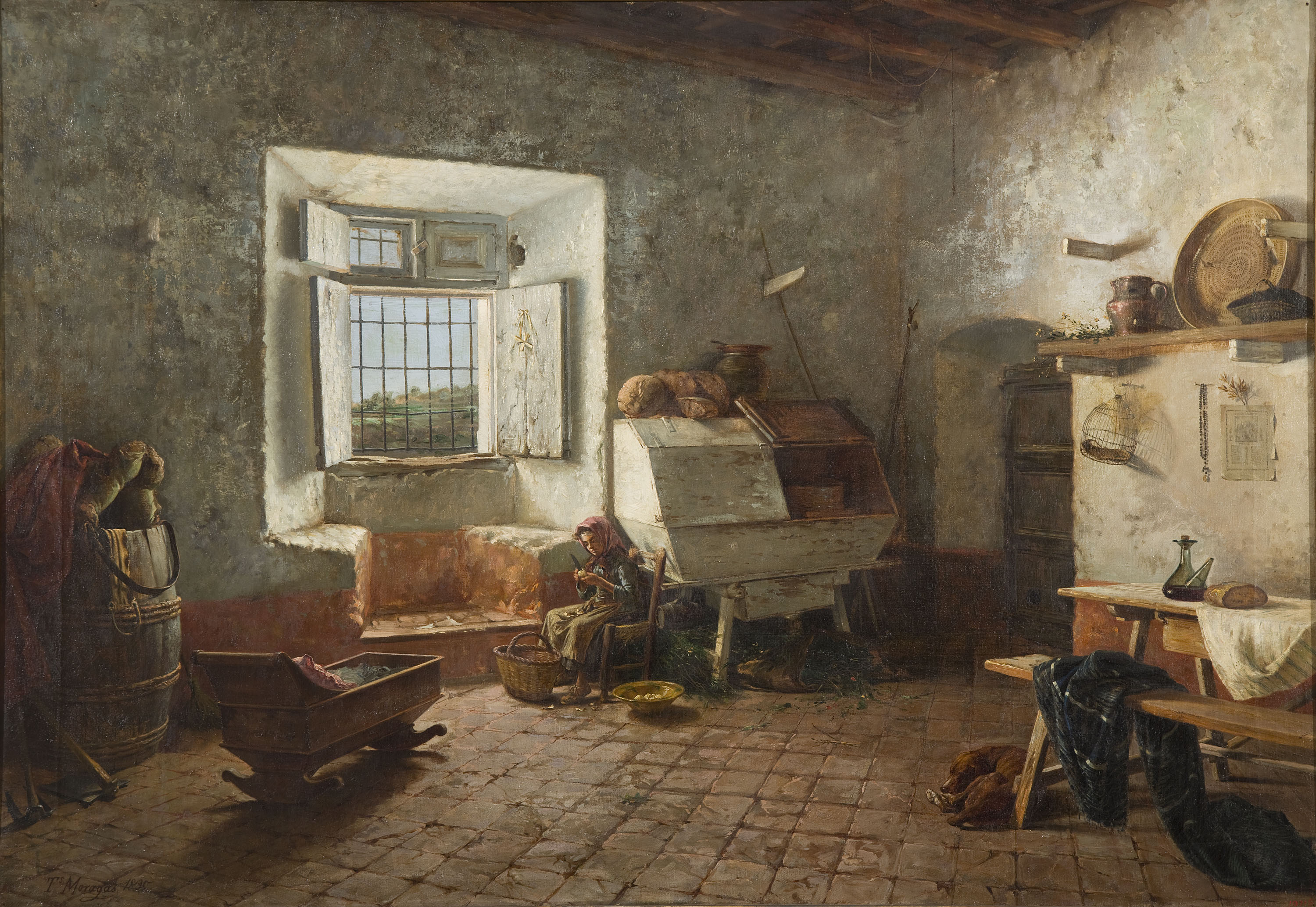 image for: Tomàs Moragas - Els guardians de casa - 1890